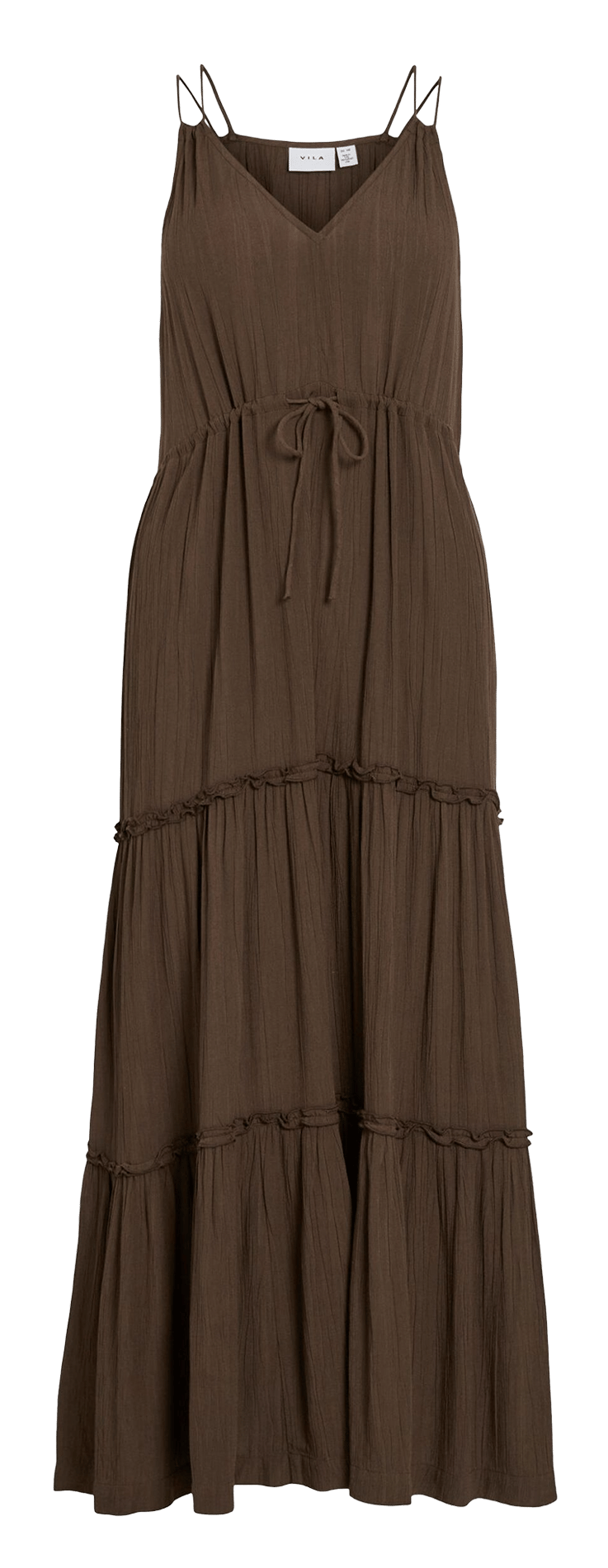 Loose-fit long dress VILA Black