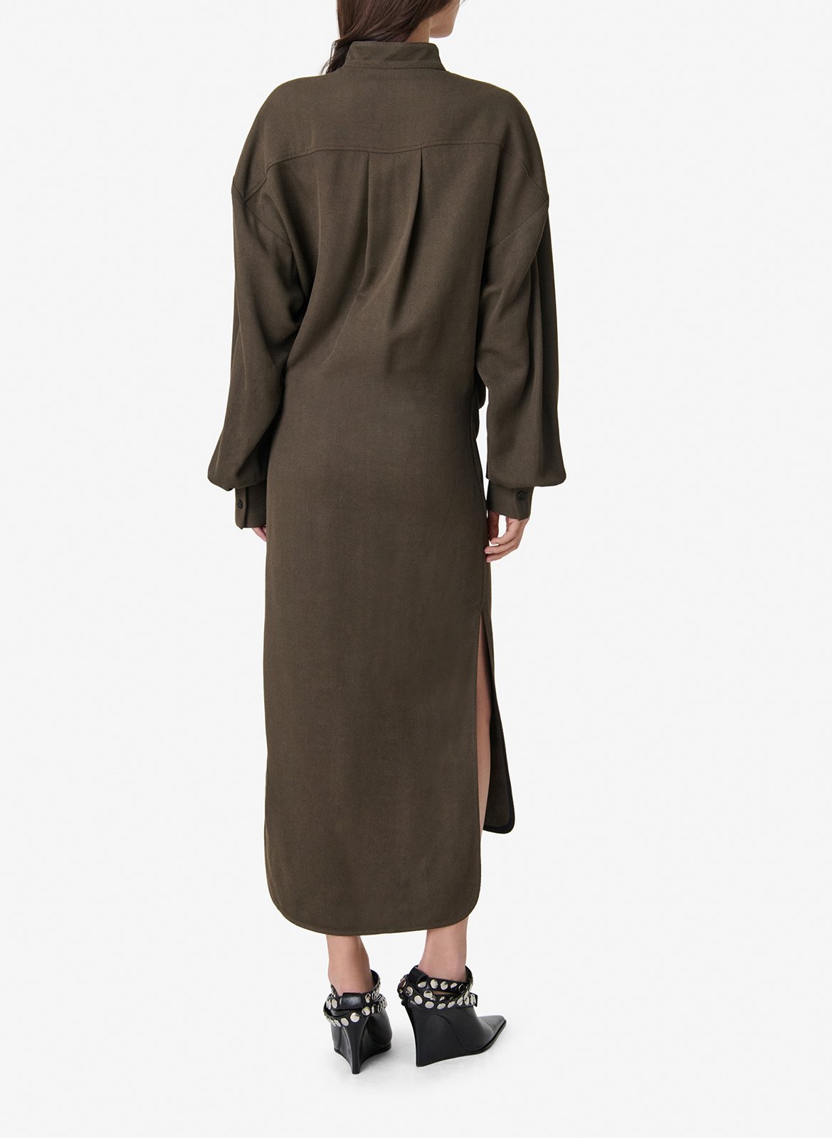 Weites Maxikleid IRO Braun