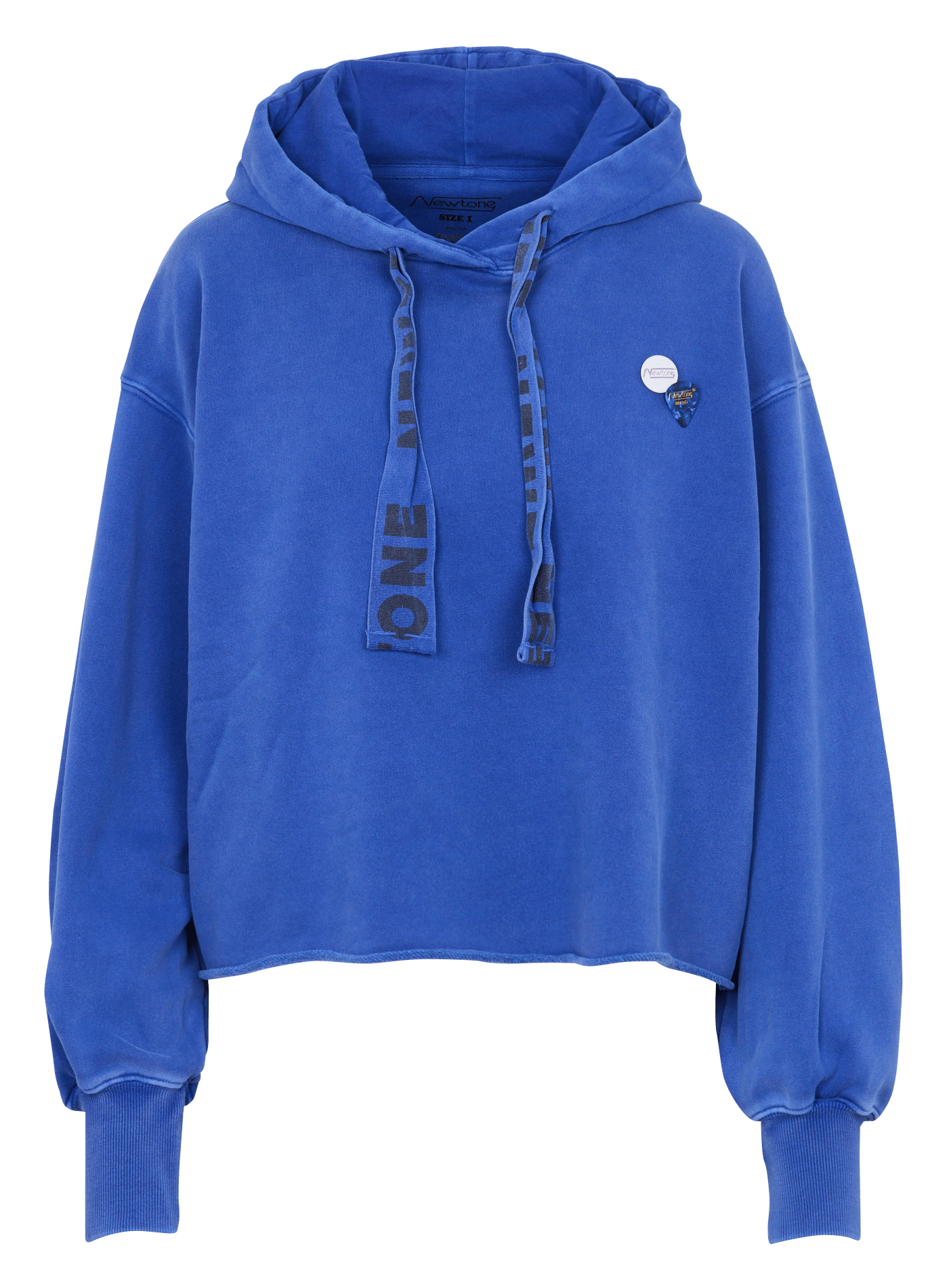 Sweat col rond en coton mélangé NEWTONE Bleu