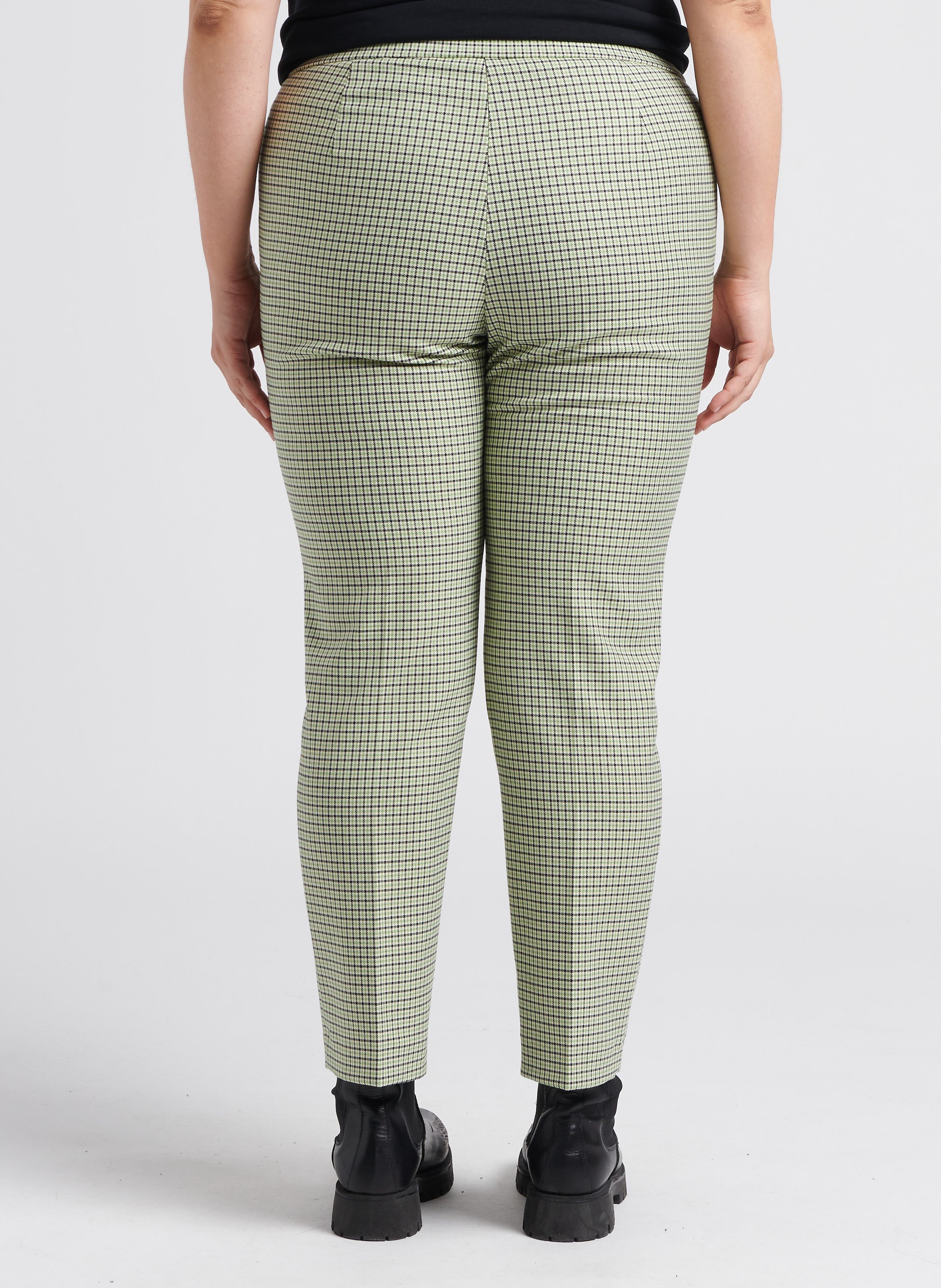 Fsqjgq Casual Pants for Women for Work Petite 2022 Women's High Elastic  High Waist Trousers Slim Fit Jeans Flare Pants Patterned Work Pants Women  Polyester,Cotton Brown S - Walmart.com