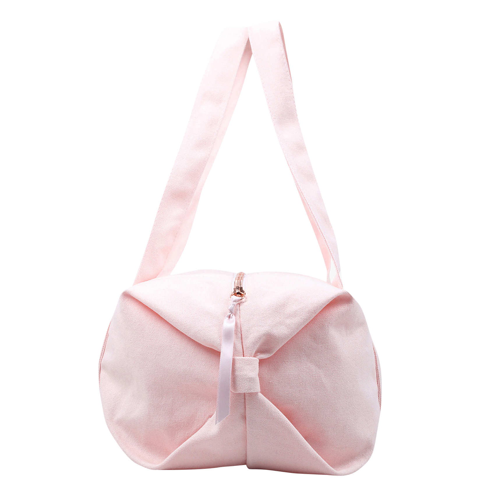 Middelgrote, katoenen reis-/sporttas REPETTO Roze