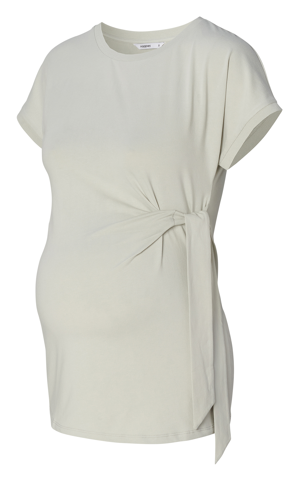 Round-neck organic cotton-blend T-shirt NOPPIES Green