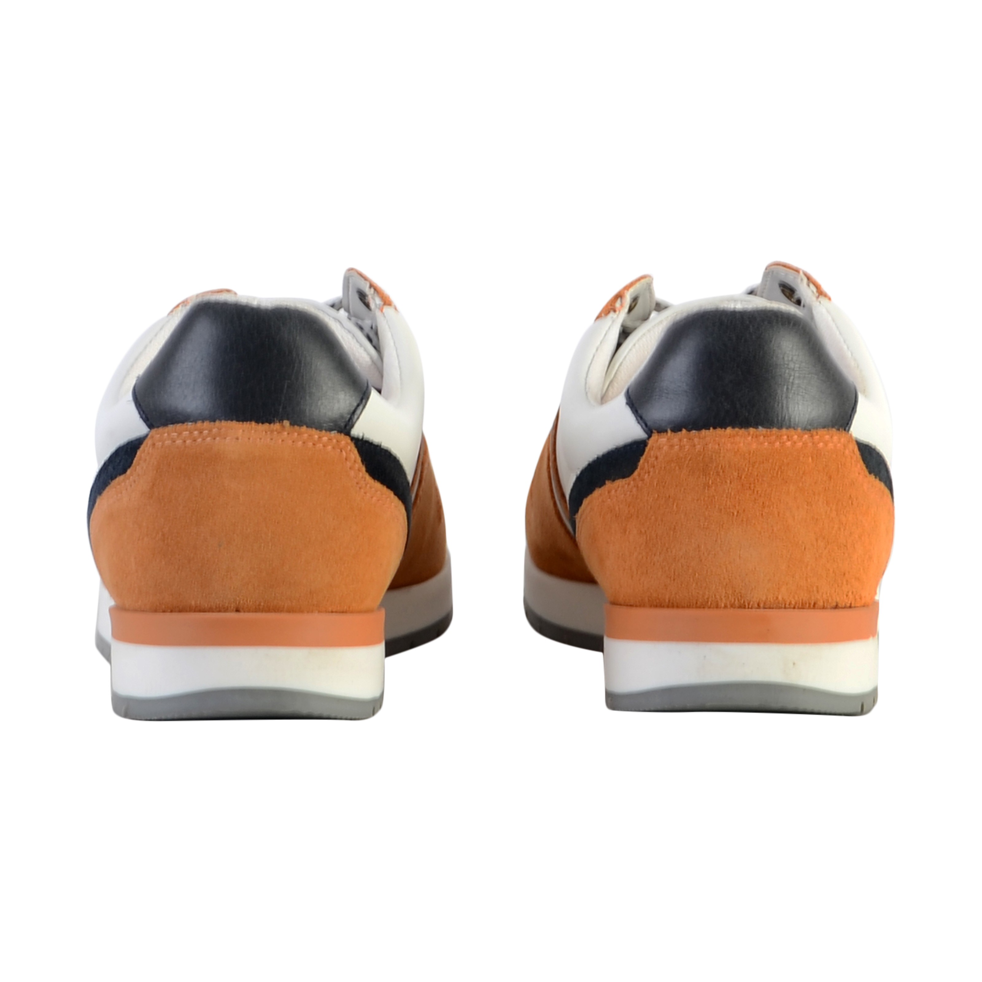 Nixori leather sneakers REDSKINS Orange