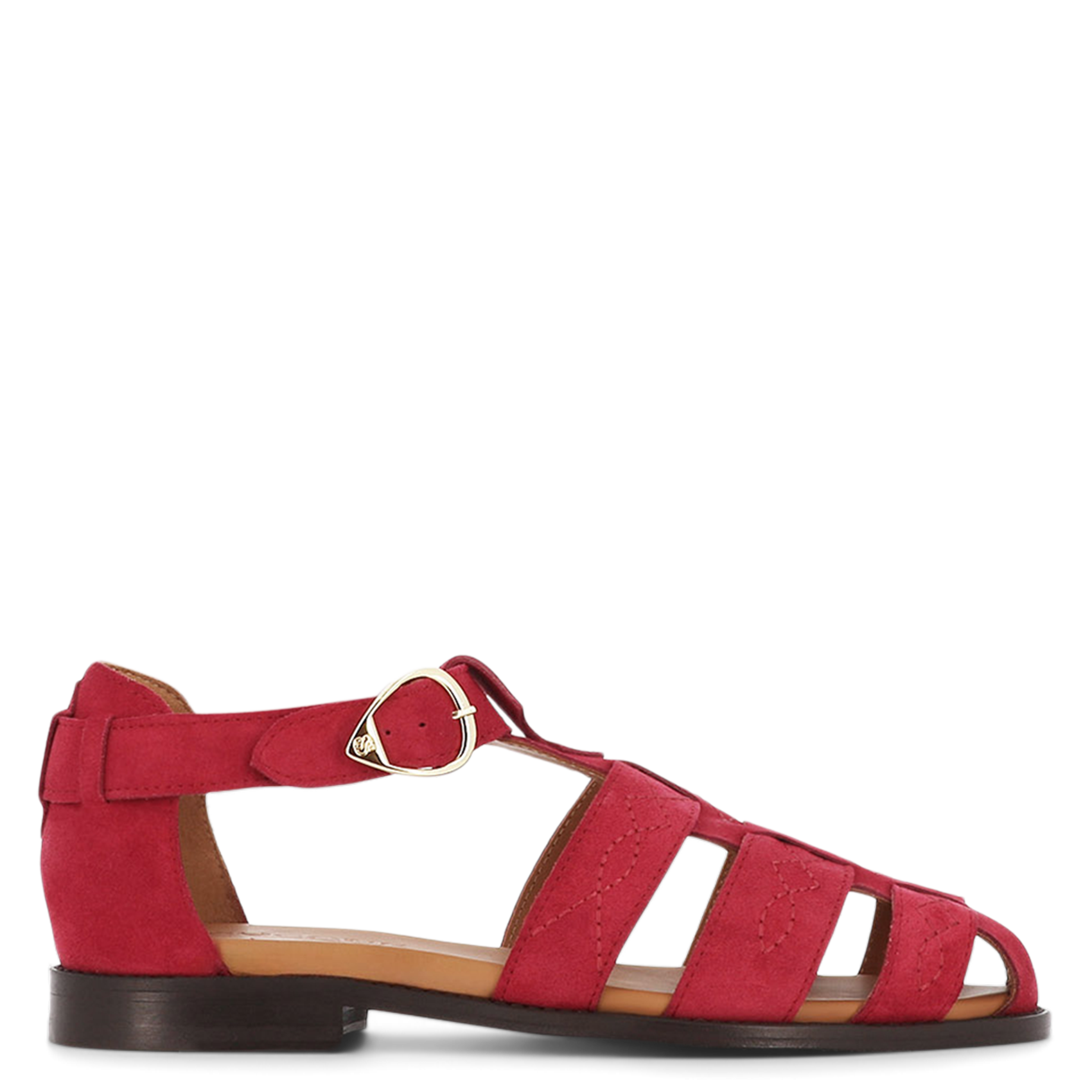 Méduse en cuir velours SOCQUE PARIS Rose