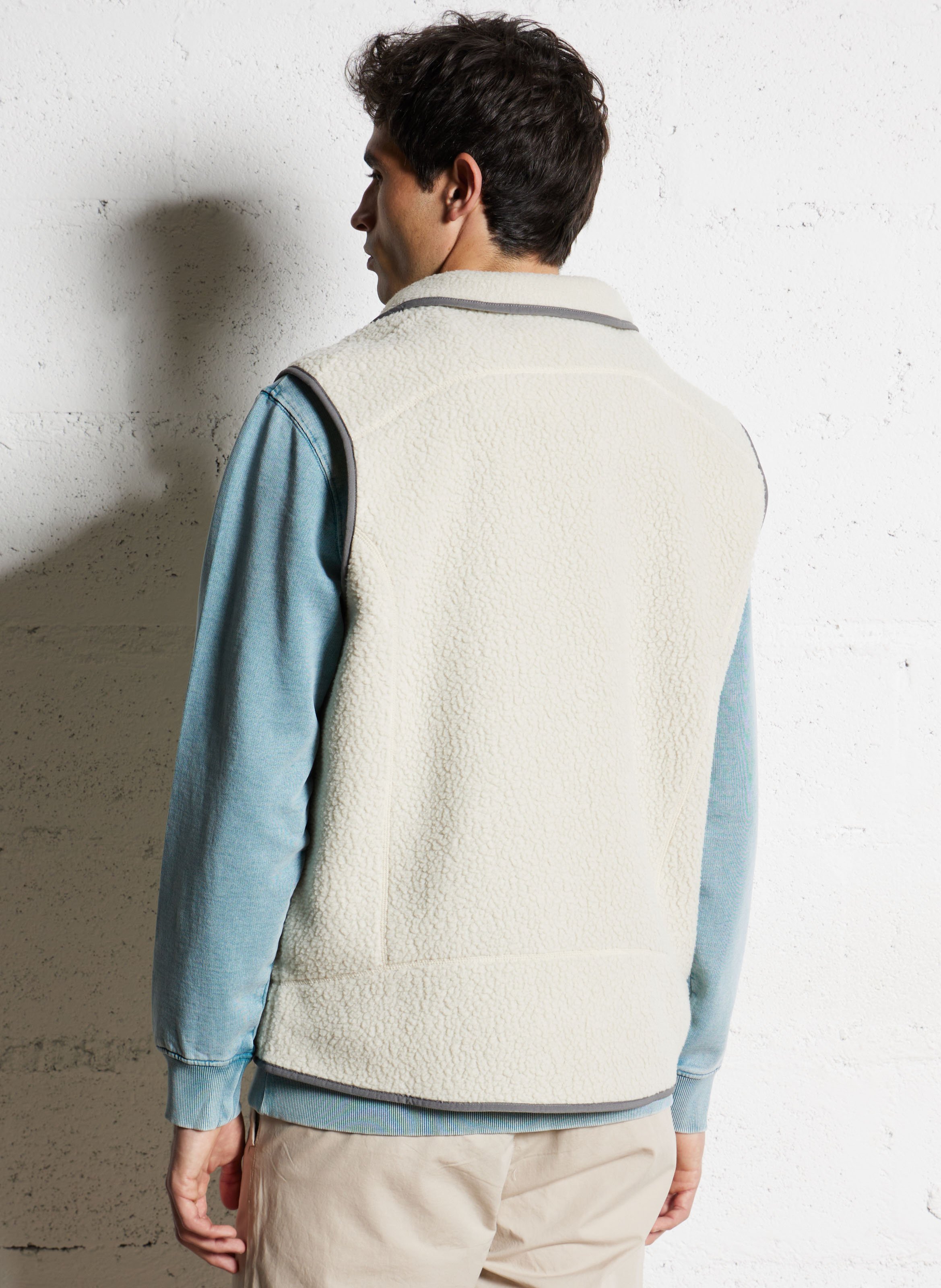 Sleeveless fleece PATAGONIA Beige