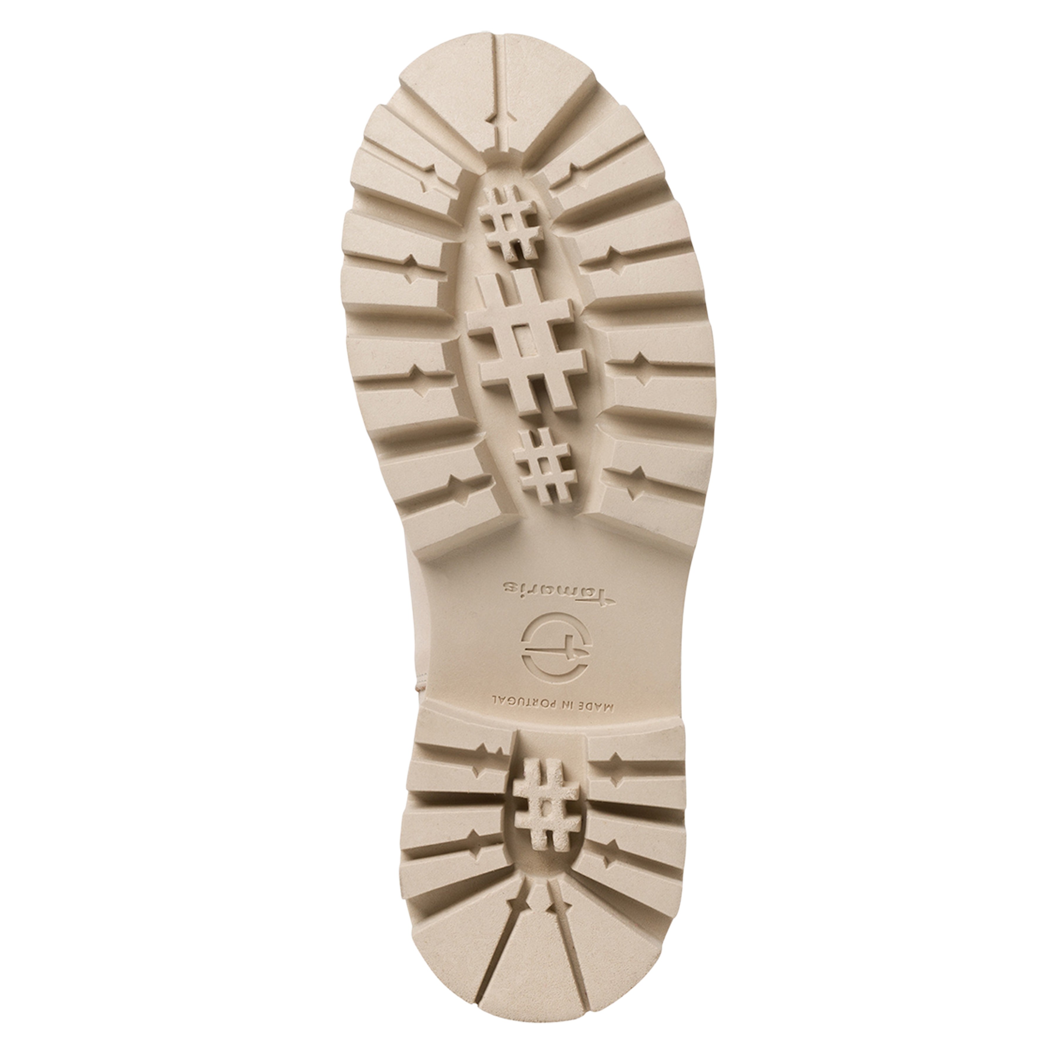 Leather boot TAMARIS Beige