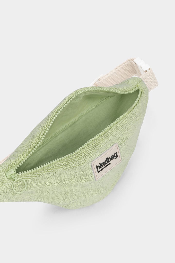 Cotton waist bag HINDBAG Green