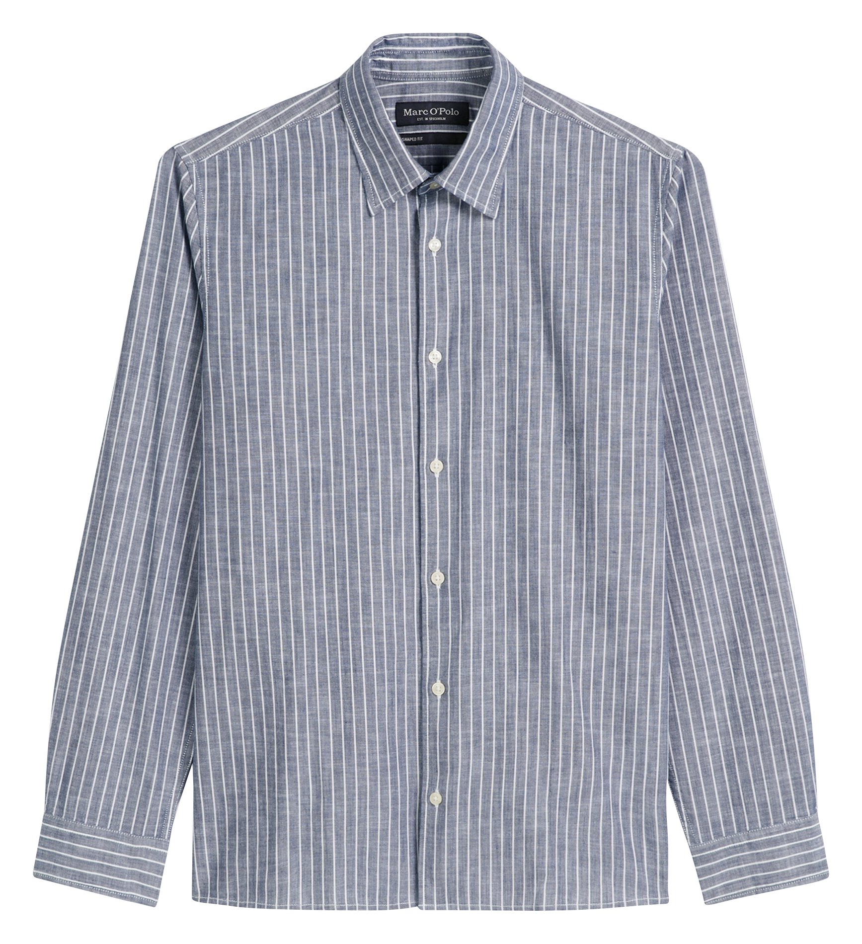 Chemise col classique en coton MARC O'POLO Multicolore