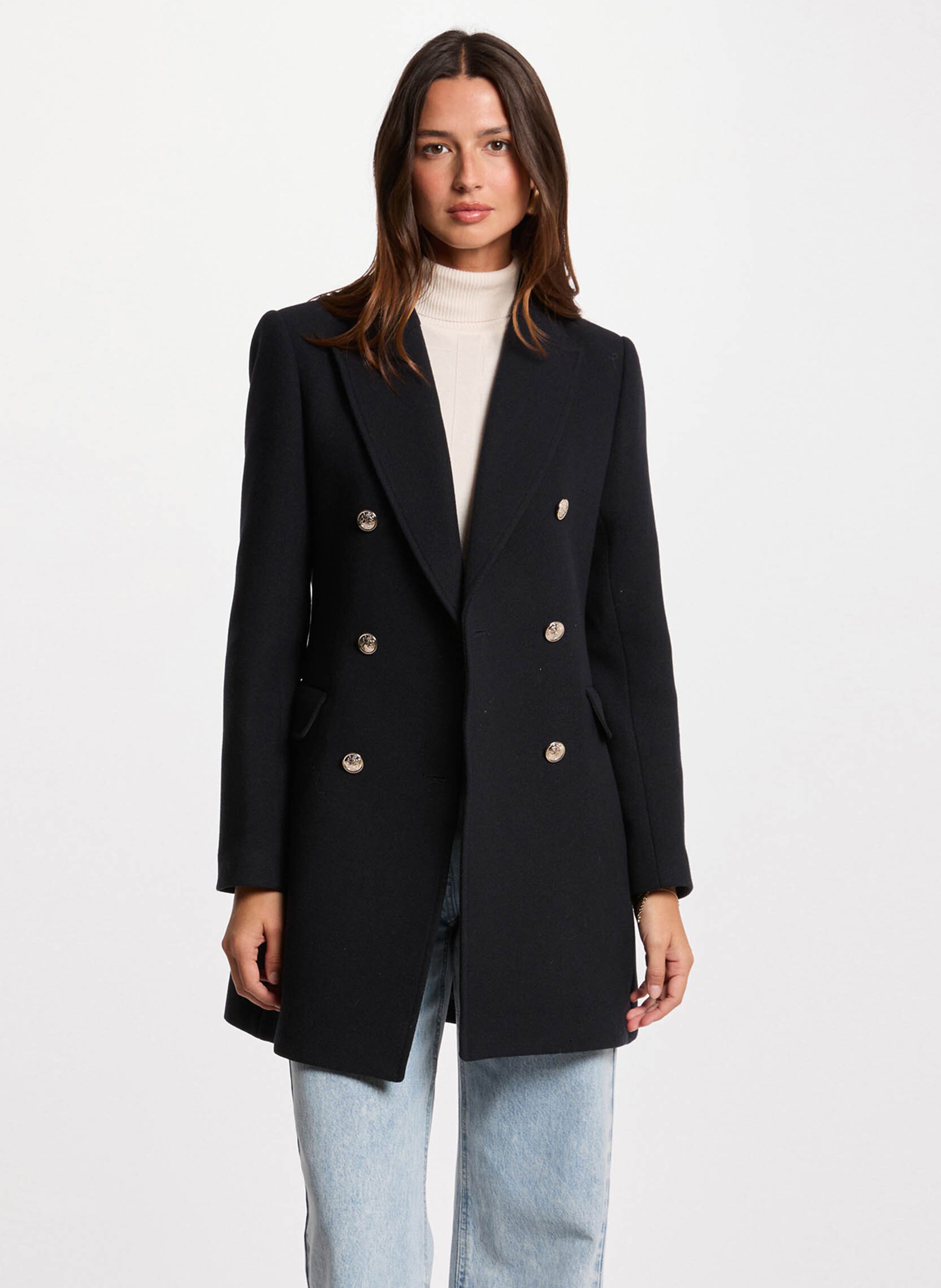 Fitted blazer coat MORGAN