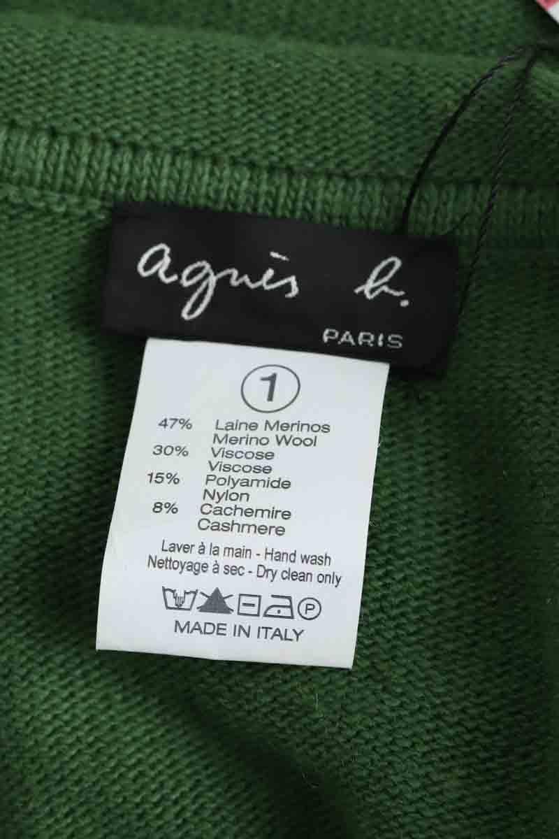 Wool sweater AGNES B. - Seconde Main Green