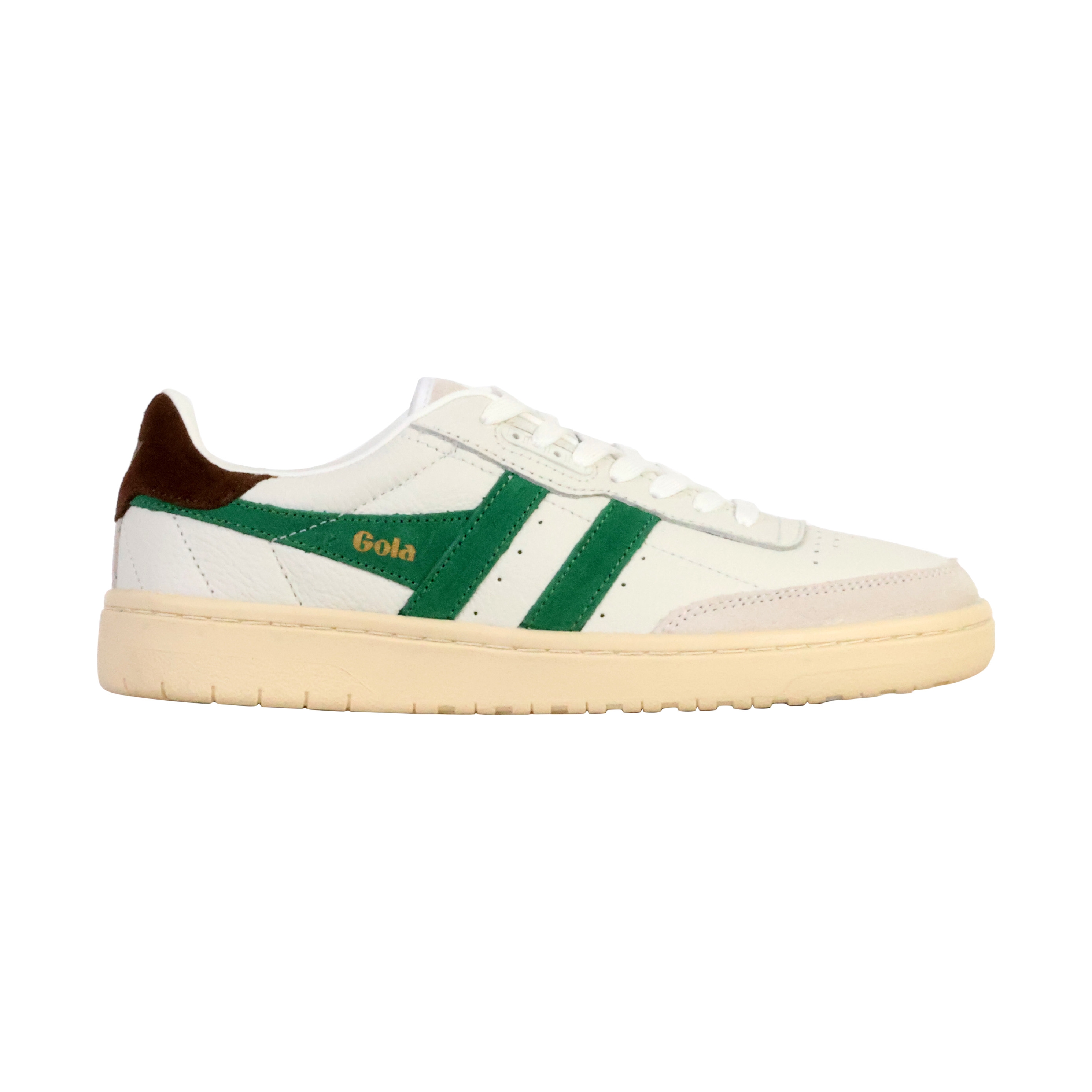 Leather platform sneakers Falcon GOLA Green
