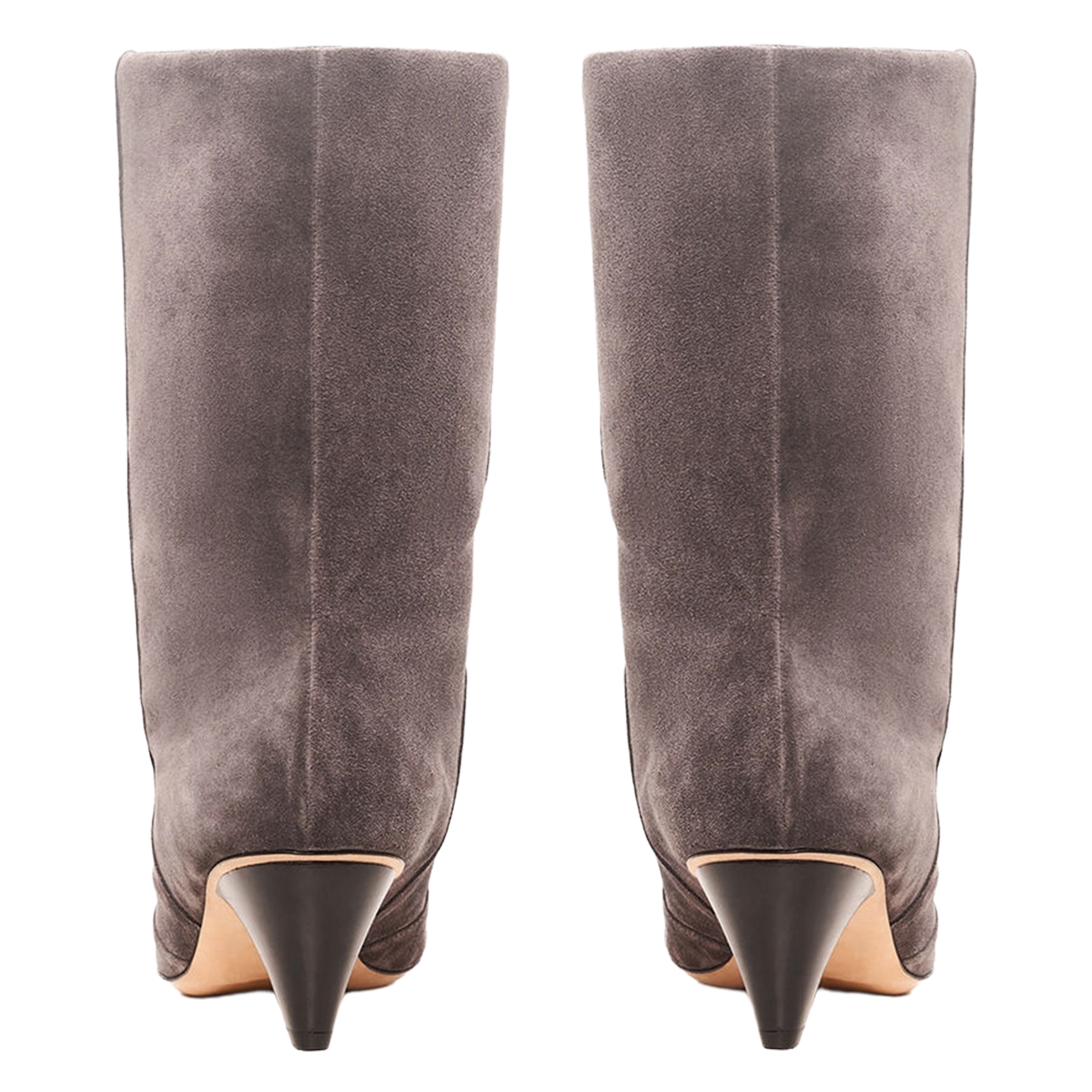 Bottines en cuir IRO Gris