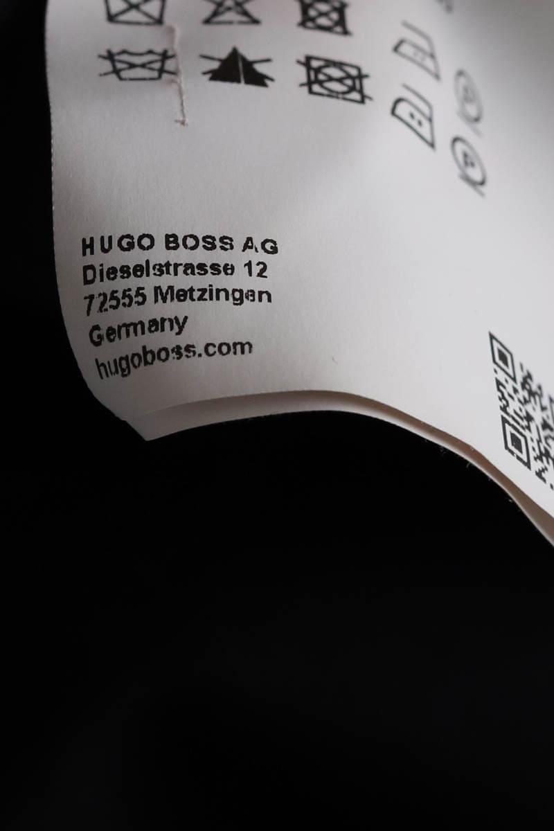 Bandol straight woollen trousers BOSS - SECONDE MAIN Black