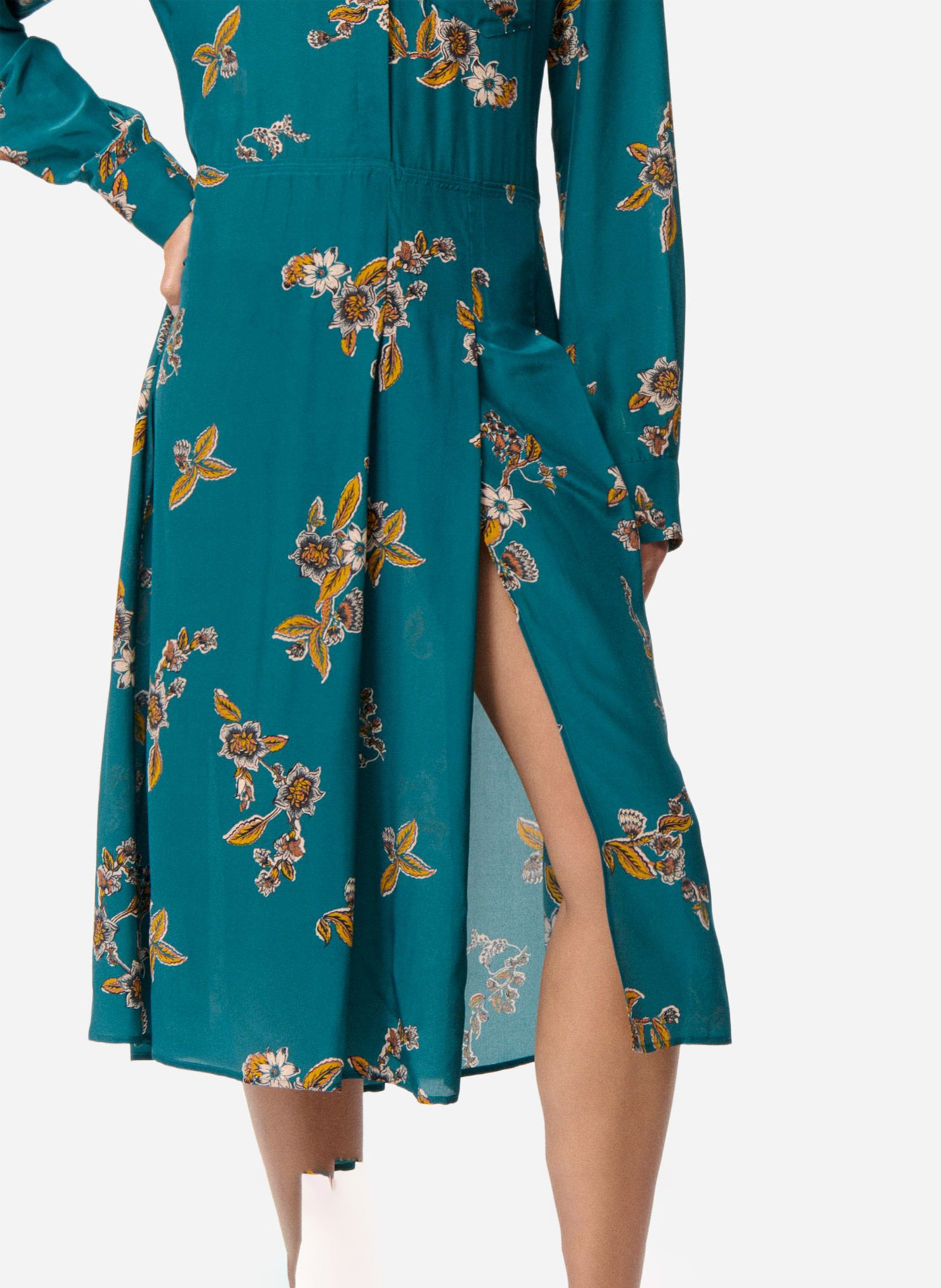 Long printed dress VANESSA BRUNO Blue