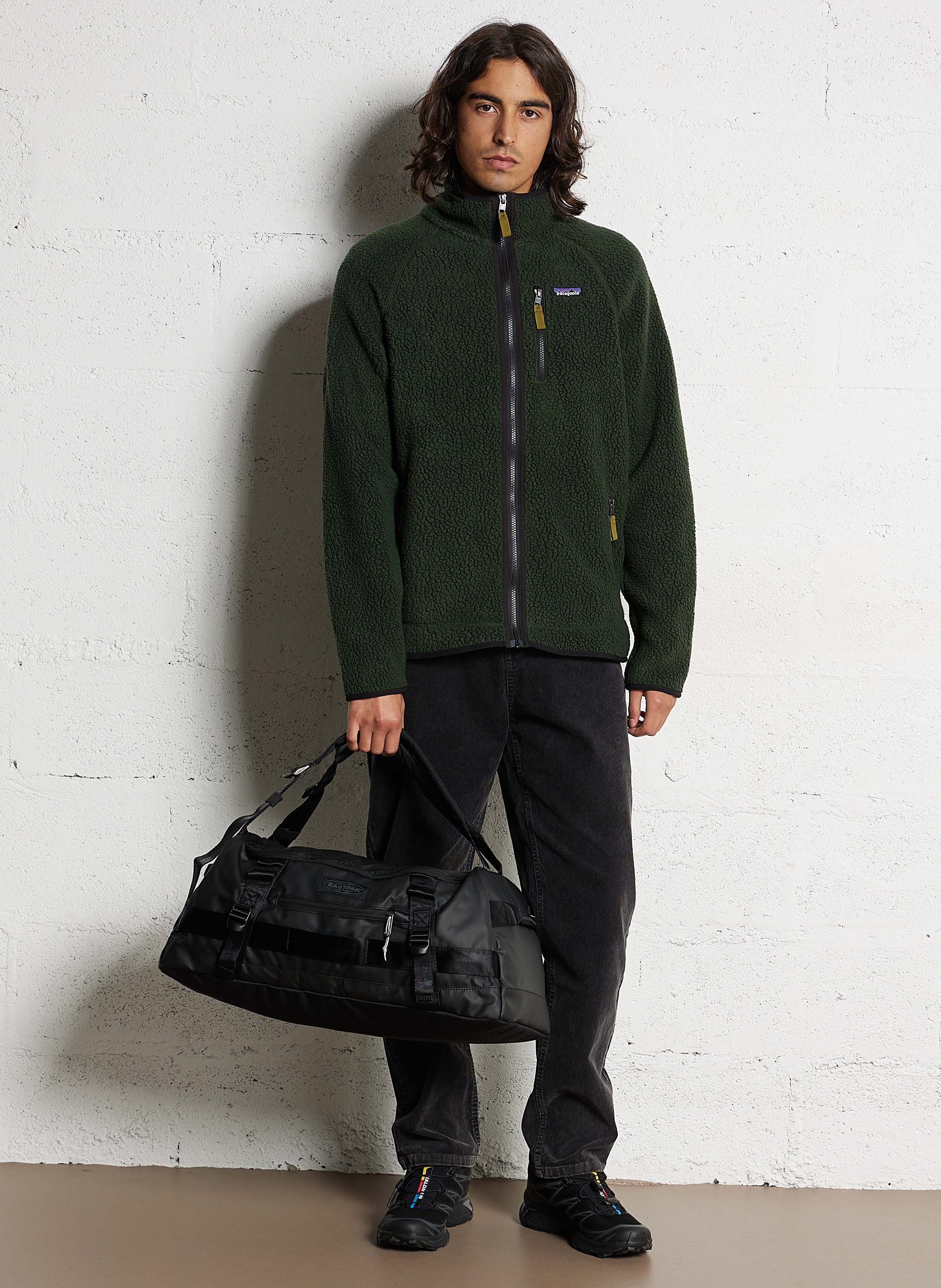 Textured high-neck fleece PATAGONIA Green