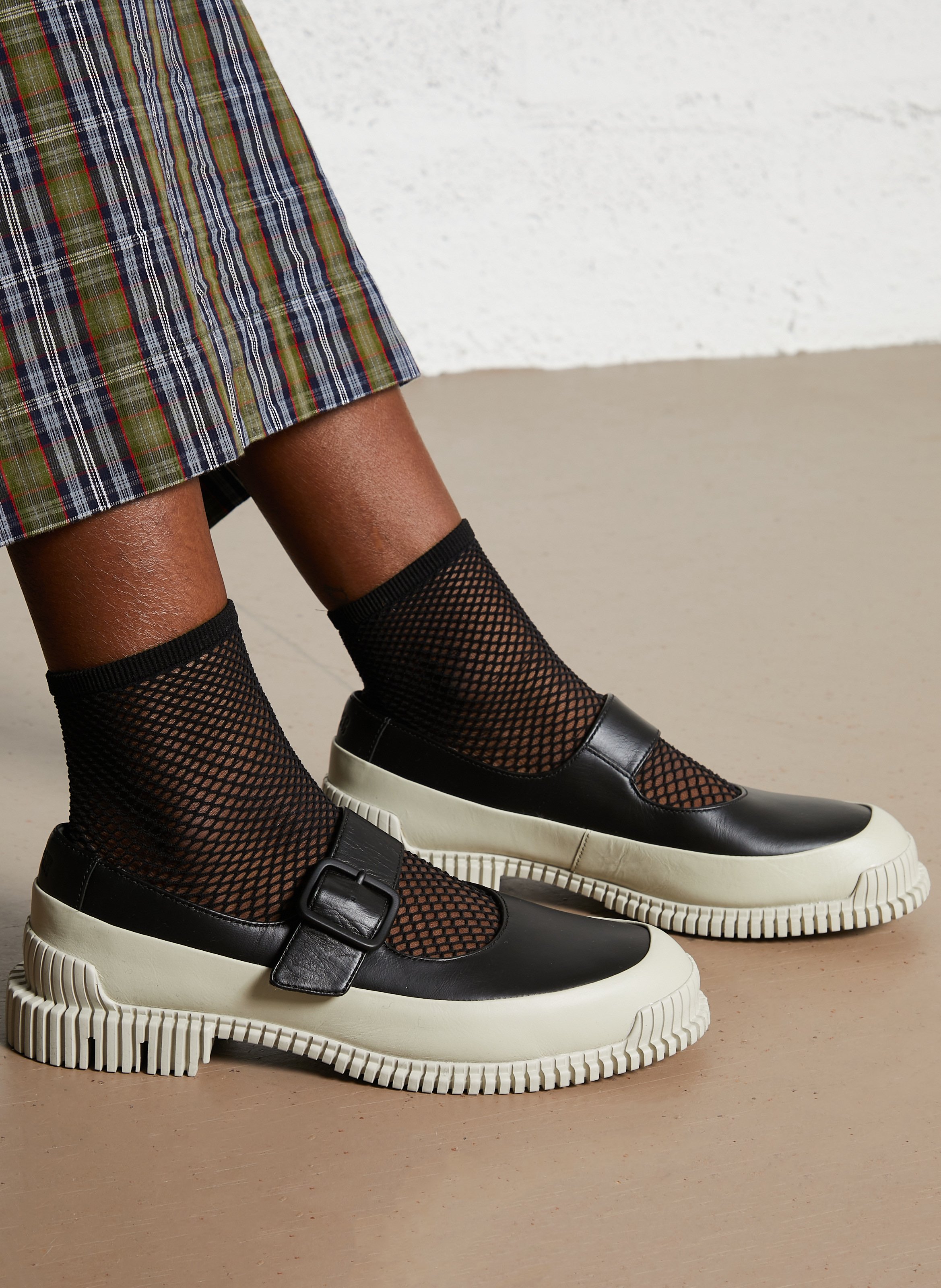 Mocassins unis en cuir CAMPER Multicolore