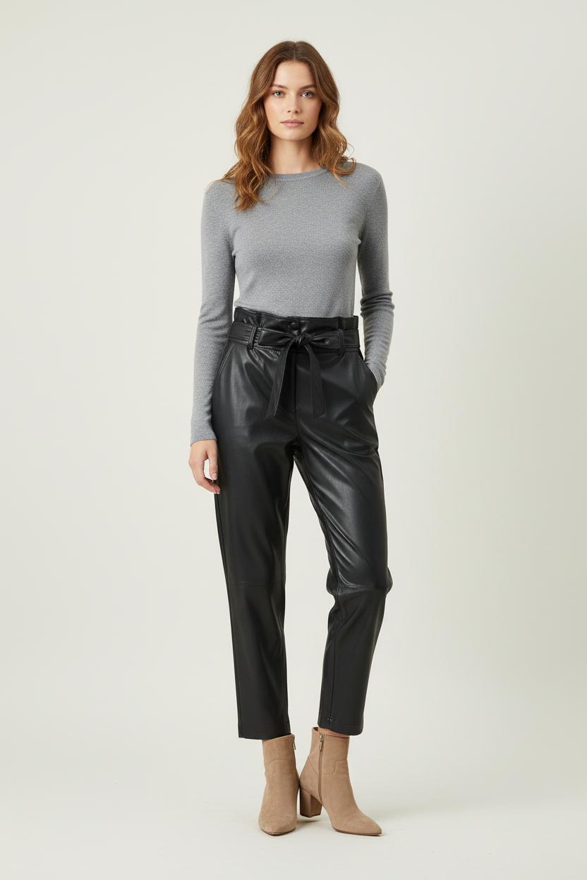 PANTS LIU JO - SECONDE MAIN Black