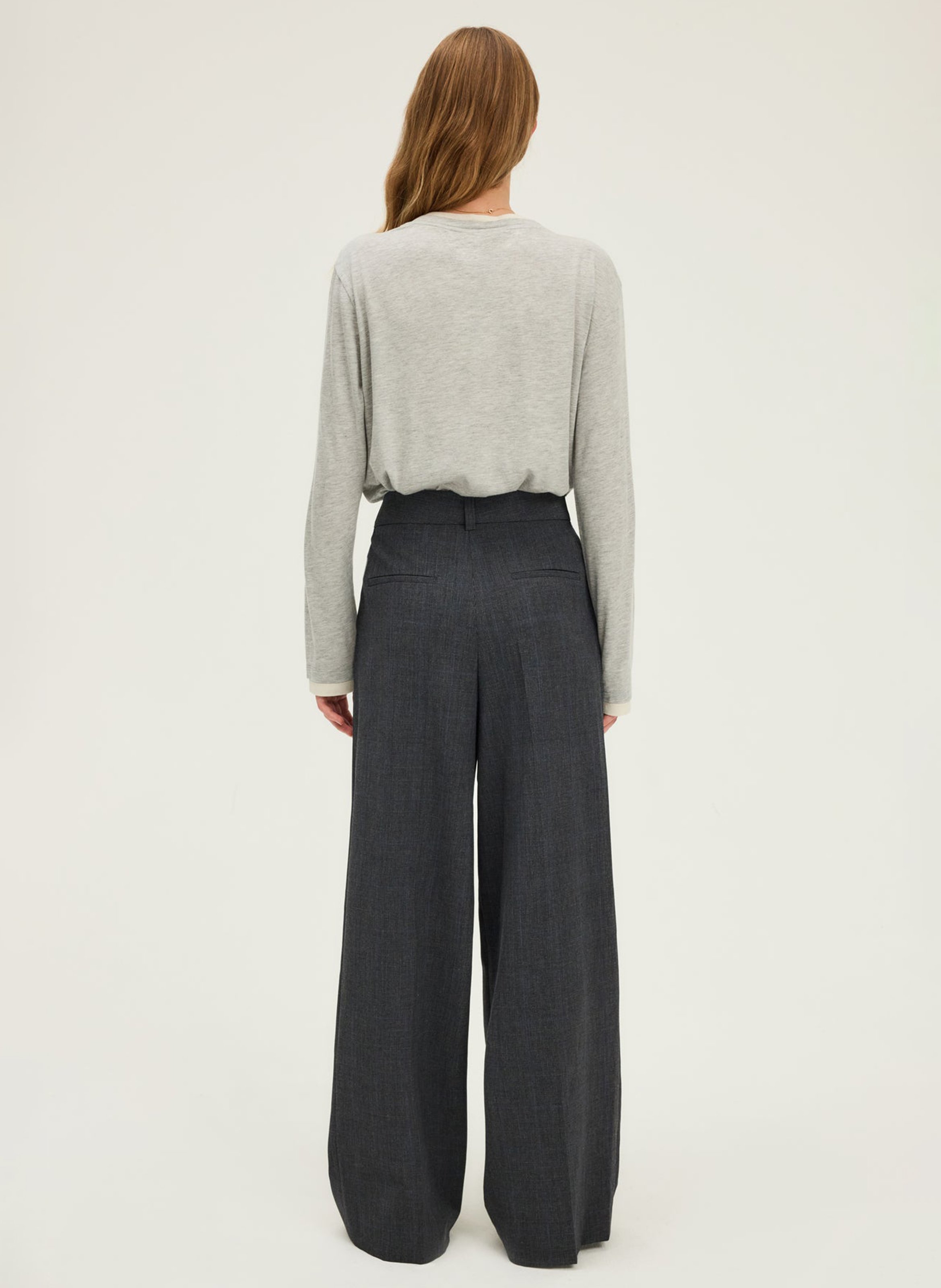 Wide trousers PABLO Grey