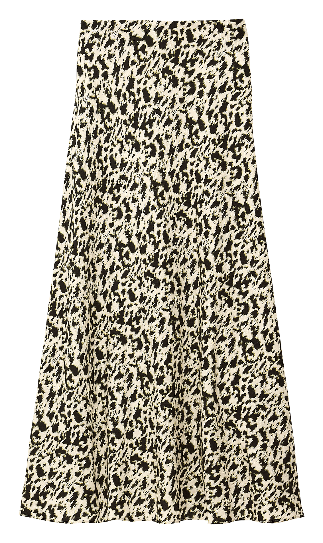 Jupe midi imprimée BA&SH Beige