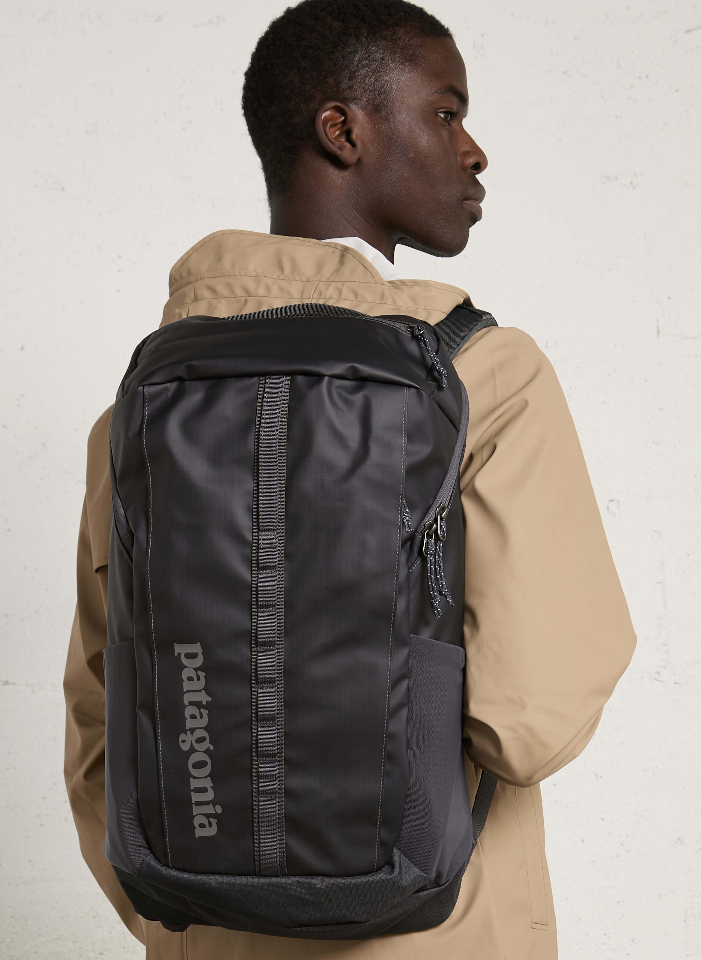 Rugzak met effen logo 25L PATAGONIA Blauw