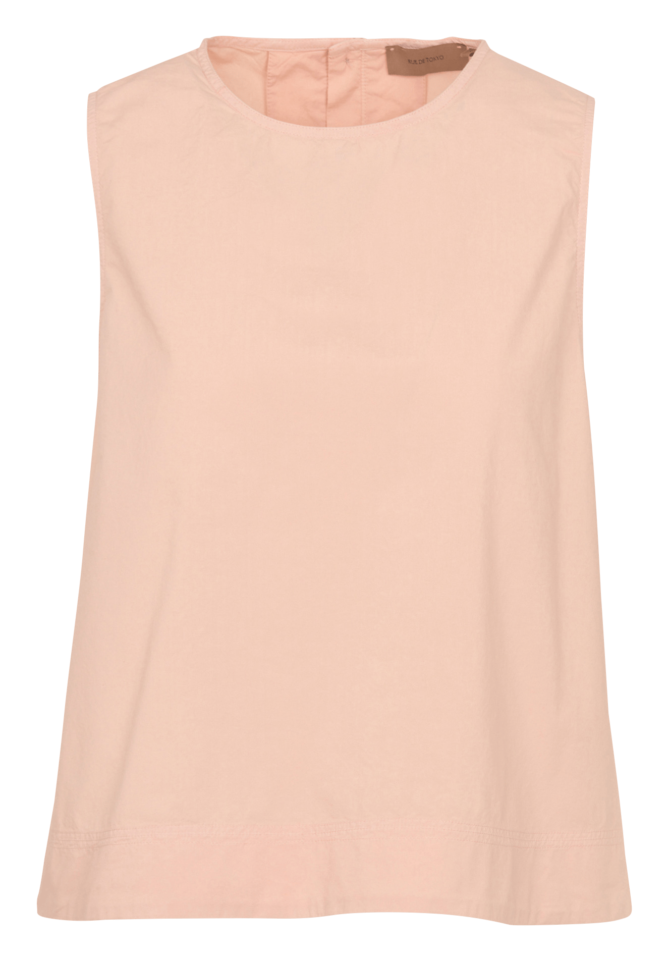 Top ample col rond en coton bio RUE DE TOKYO