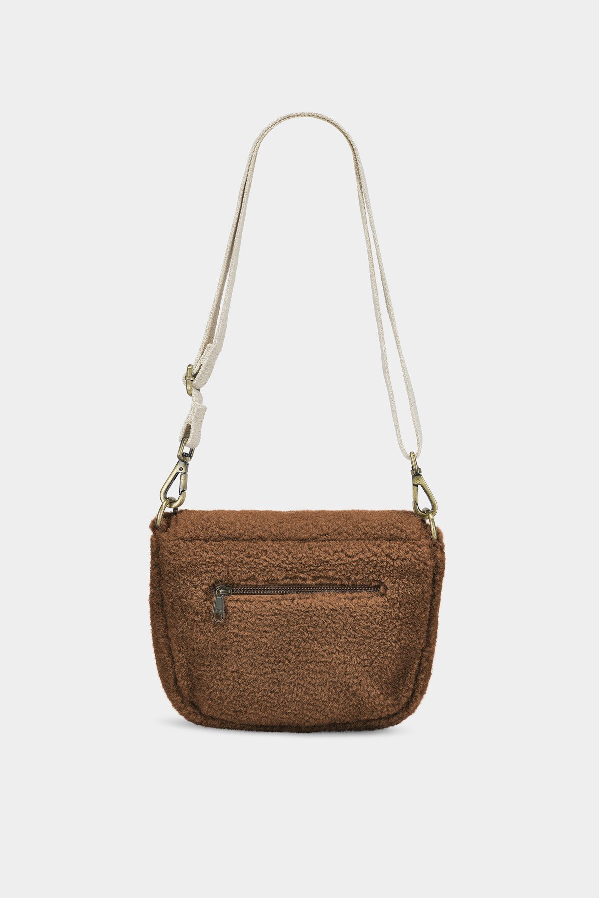Cotton handbag HINDBAG Brown