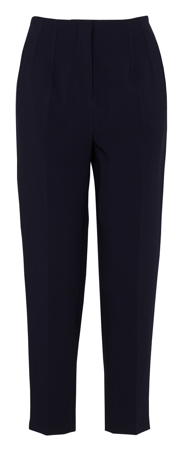 Bandplooibroek met hoge taille ZAPA