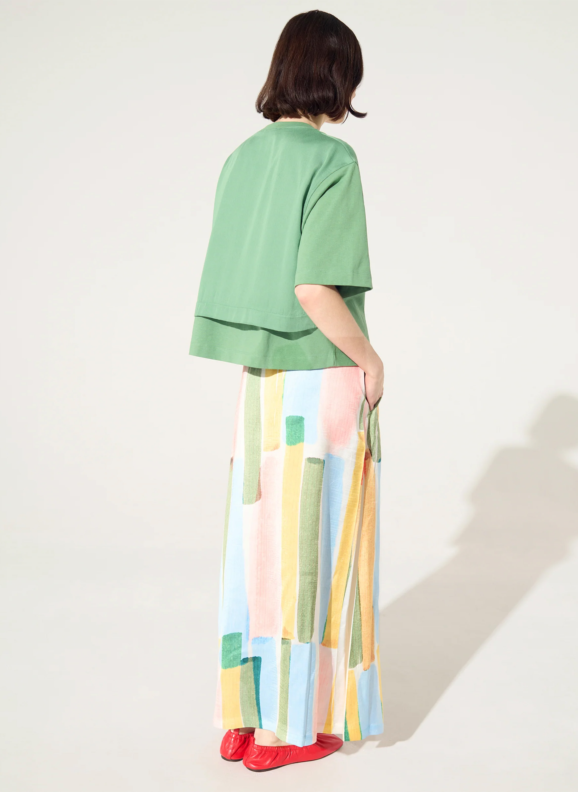 Kurzer Rock mit Print COTELAC ACOTE Mehrfarbig