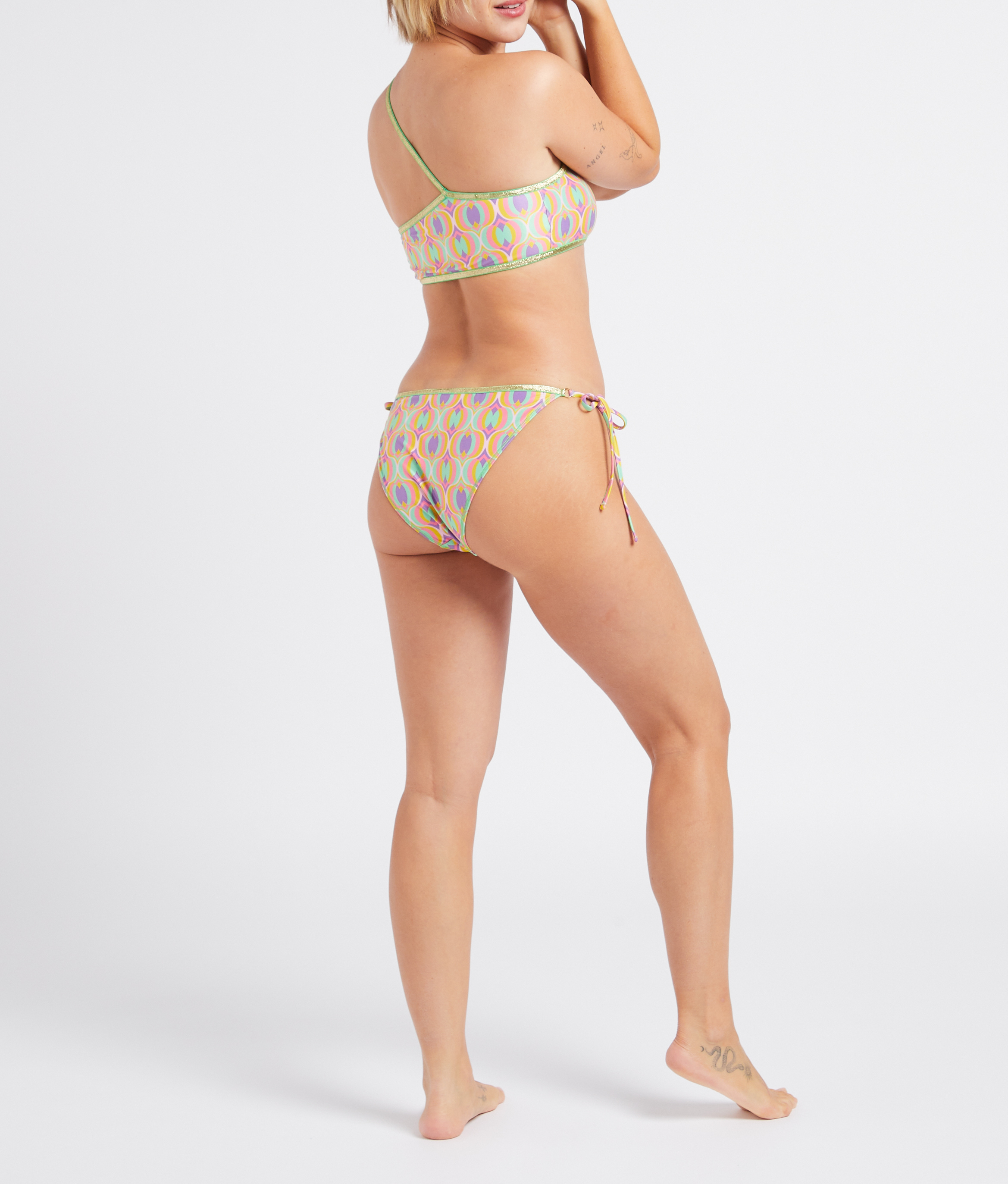 Bikinihose mit Print LA NOUVELLE Mehrfarbig