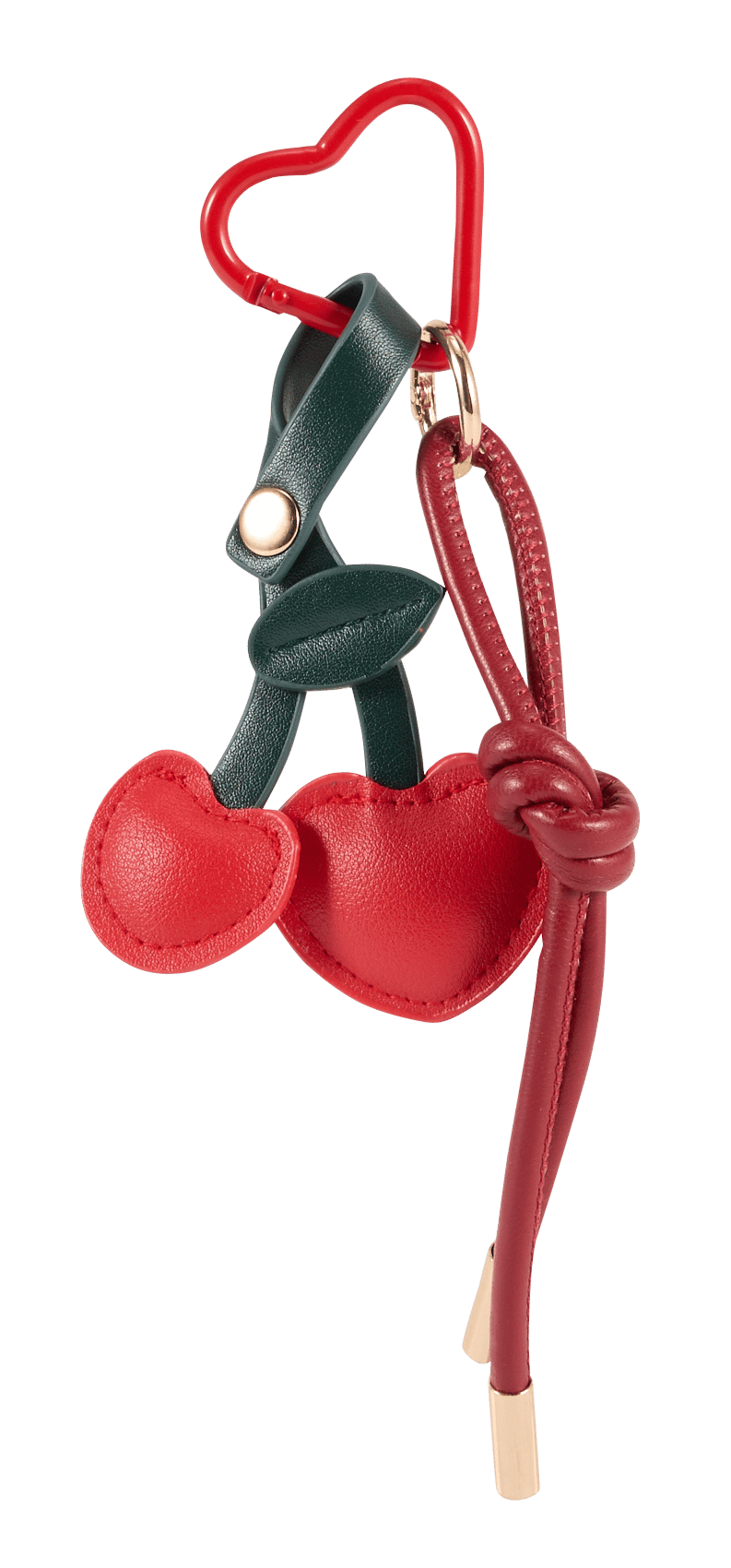 Sleutelhanger kersen AU PRINTEMPS PARIS Rood