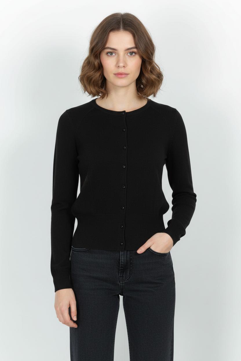 Cardigan MARIE SIXTINE - SECONDE MAIN Black