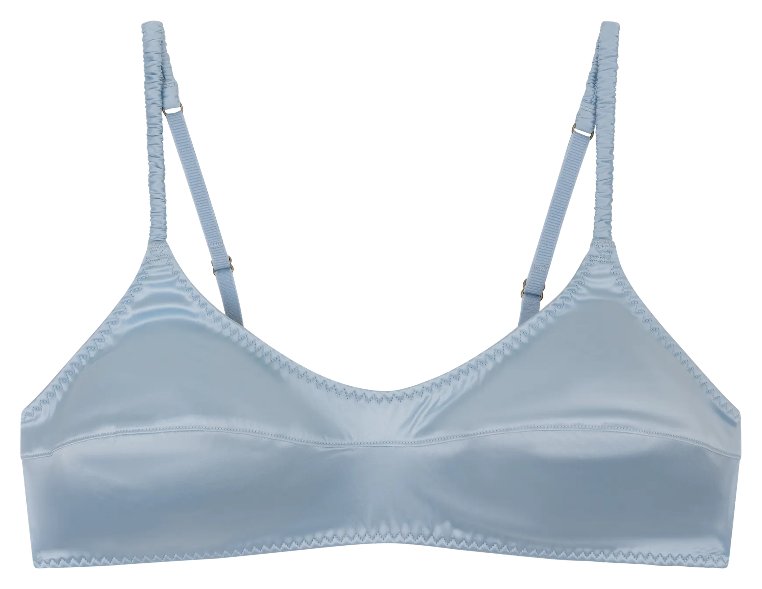 Bralette rembourrée unie LOVE STORIES Bleu