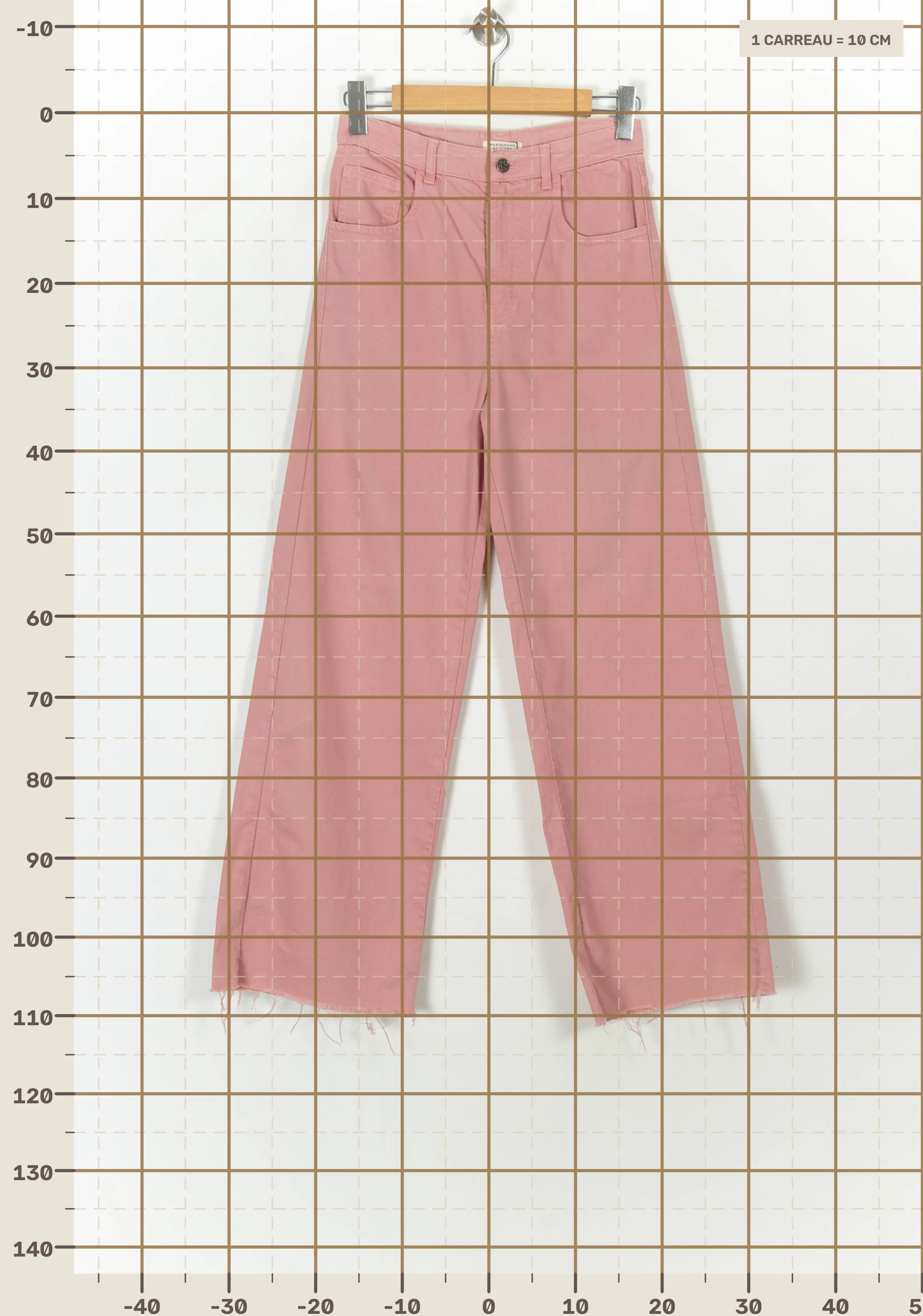 Pants PARISIENNE ET ALORS - Seconde main Pink