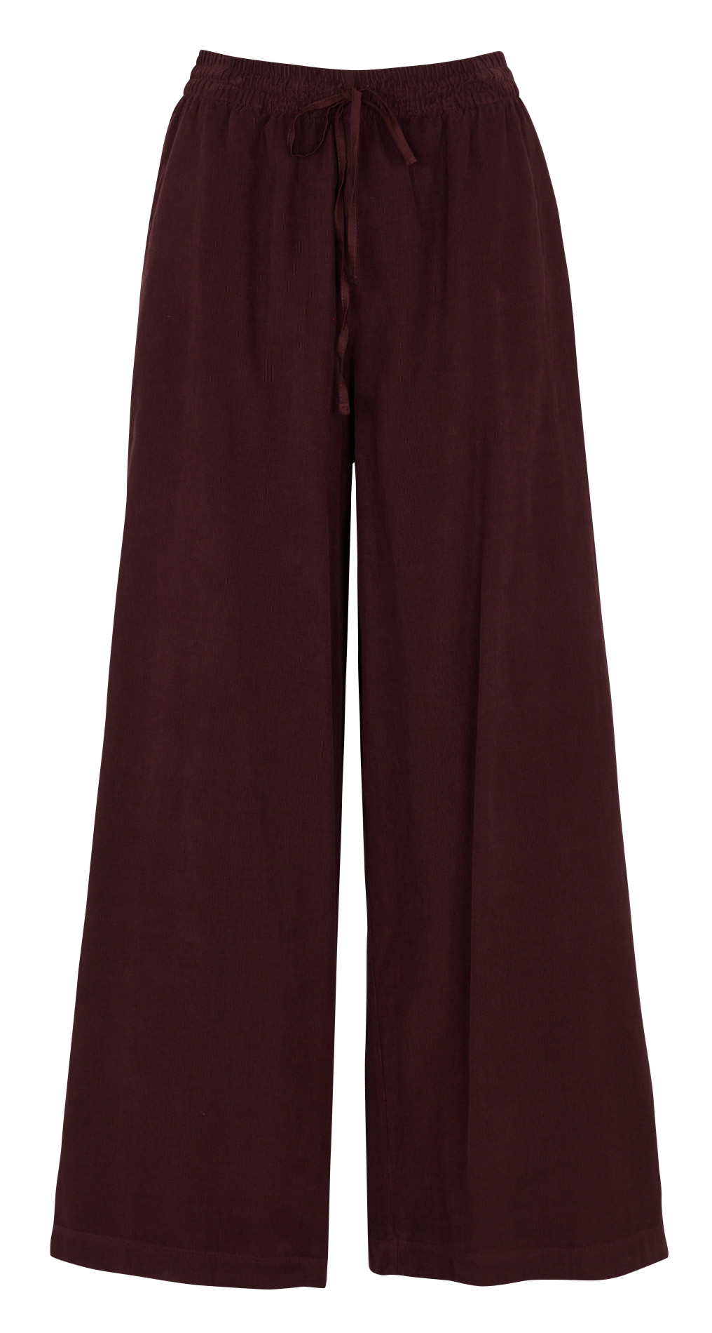 Pantalon large en coton LA FEE MARABOUTEE Rouge