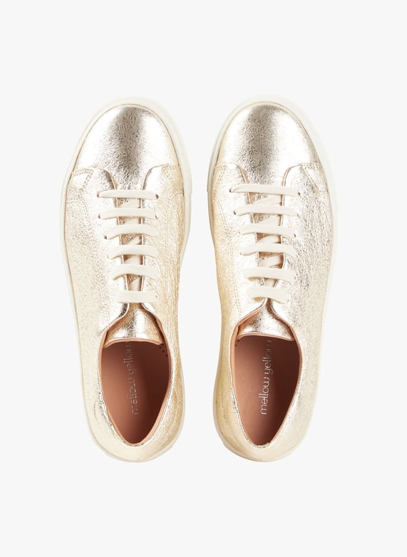 Mellow Yellow Chaussure De Ville Femme Basket Baskets Basses En