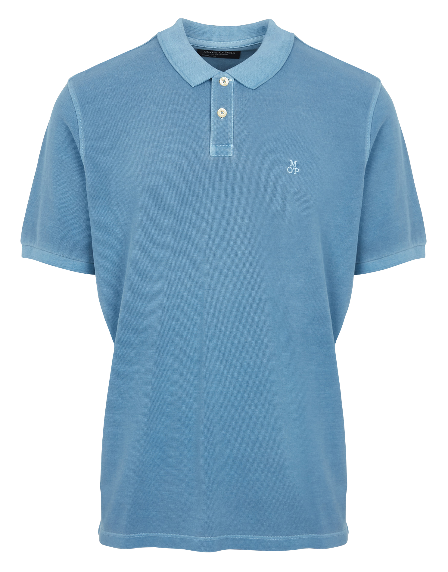 Polo regular-fit en coton bio MARC O'POLO Bleu