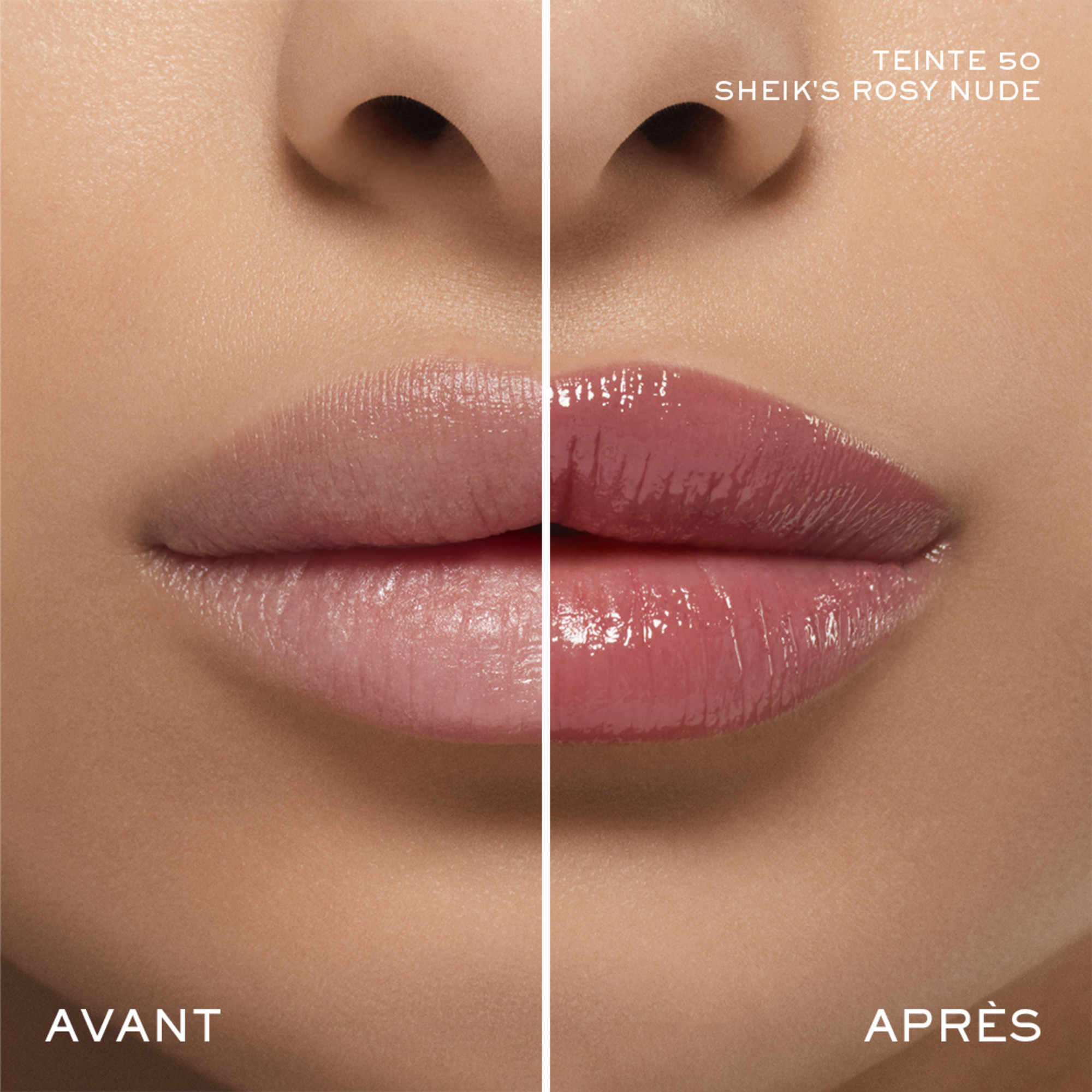 Lip Idôle LANCÔME 50 sheik's rosy nude