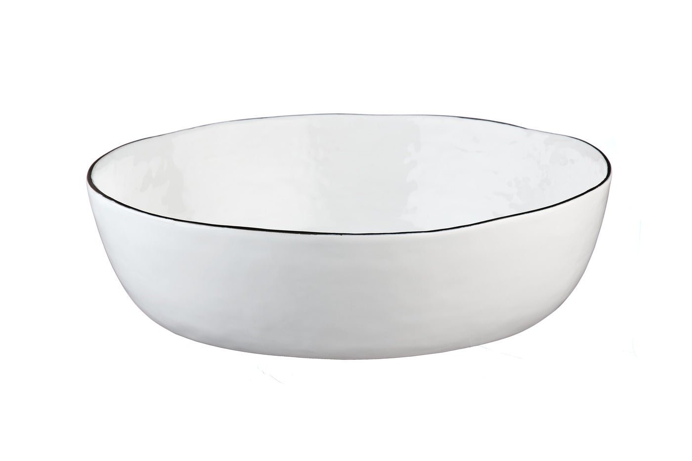 Fruit bowl set ø29cm and ø33.5cm - 2 pieces - snow white BJORN White