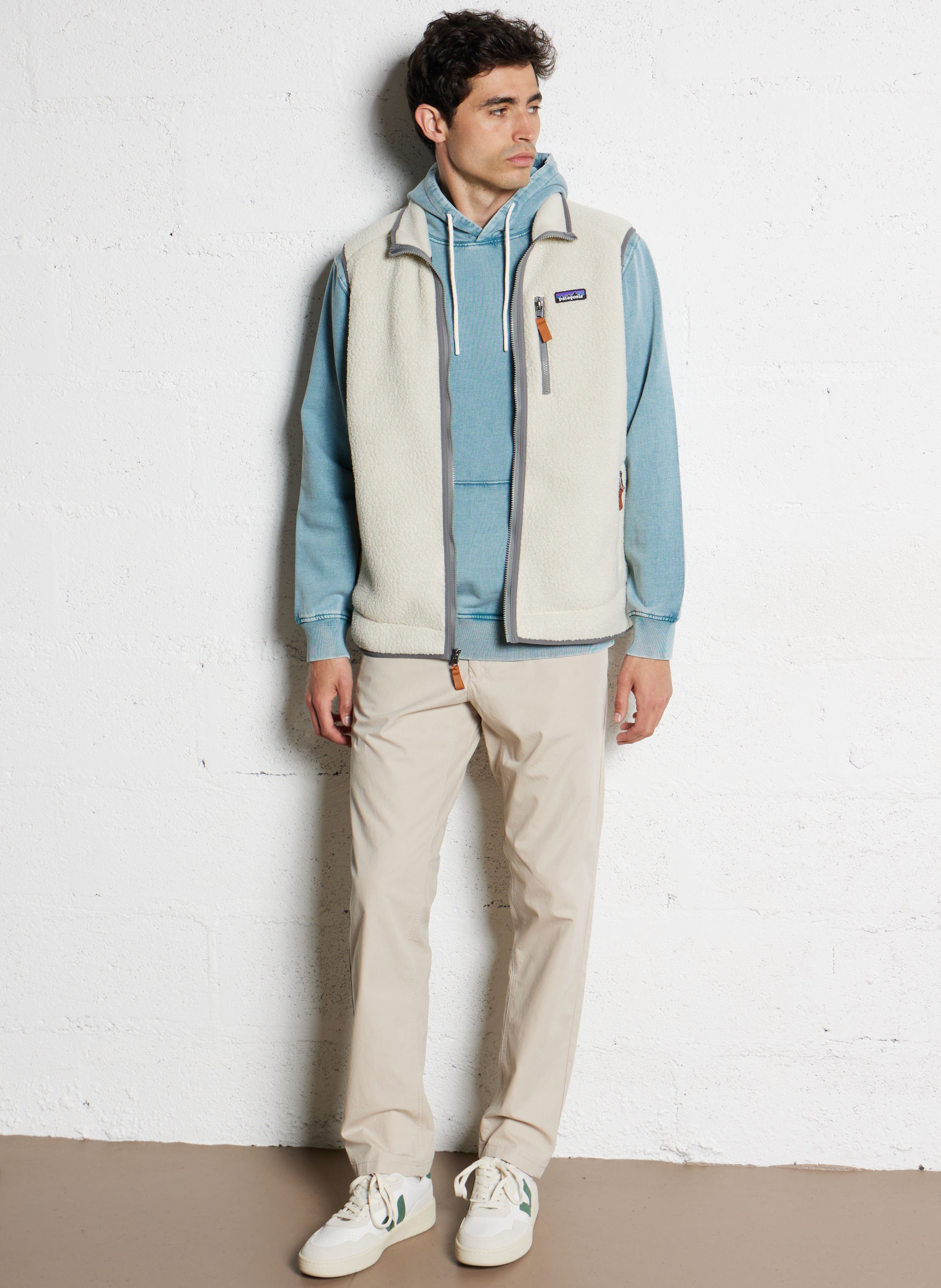 Sleeveless fleece PATAGONIA Beige