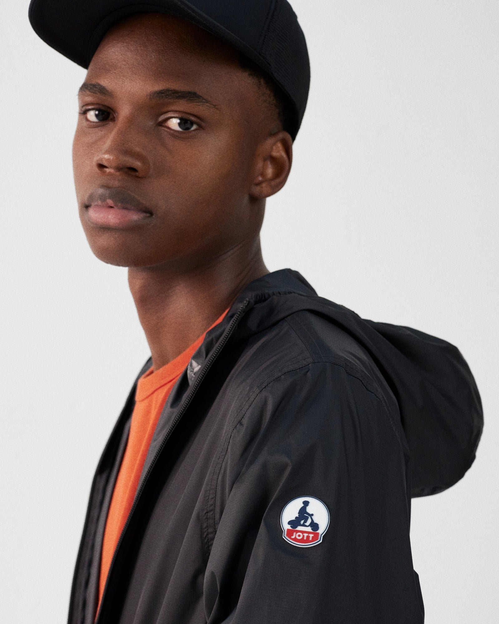 Packable raincoat derry JOTT Black