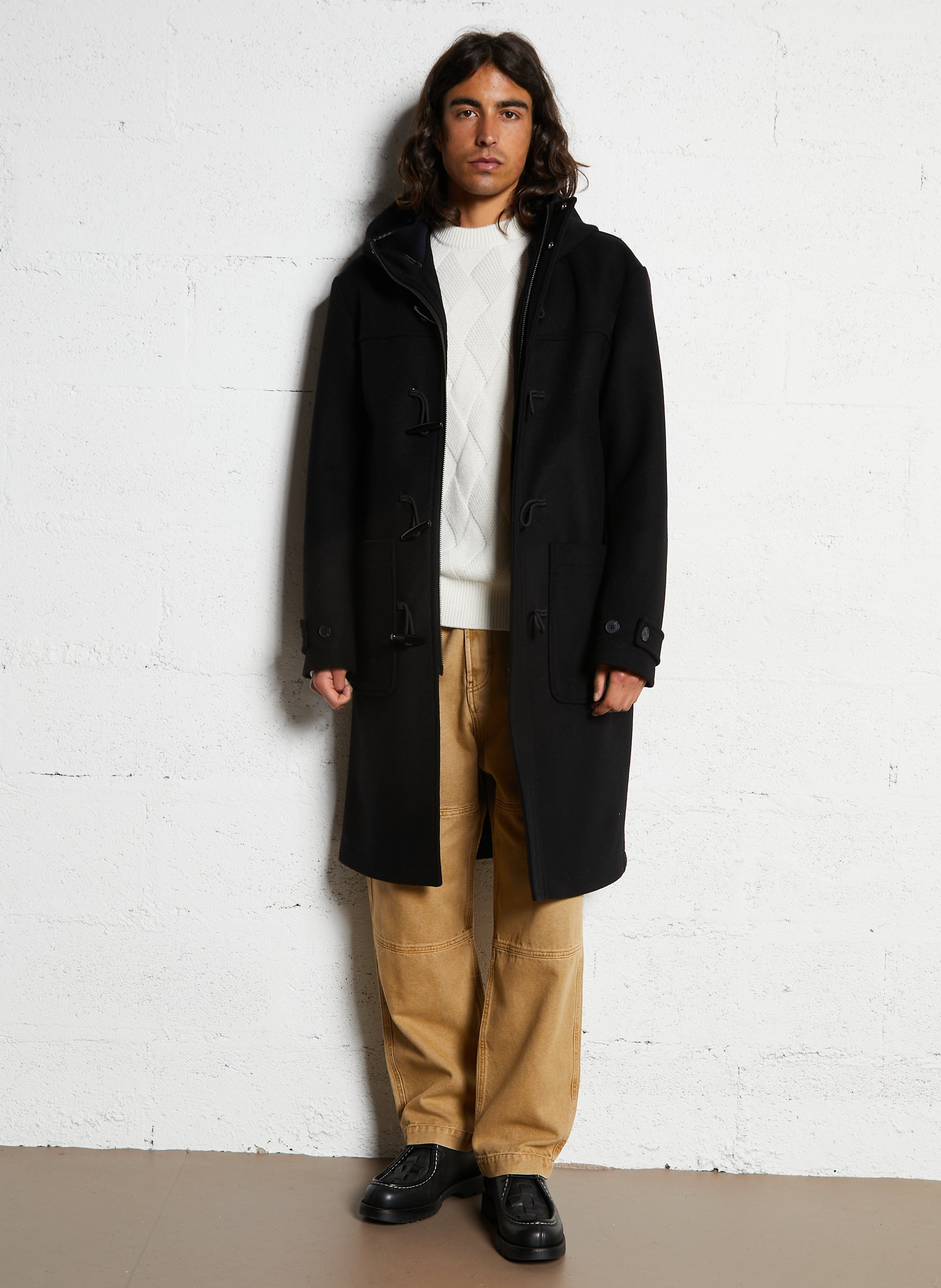 Mantel mit Stehkragen IKKS Schwarz