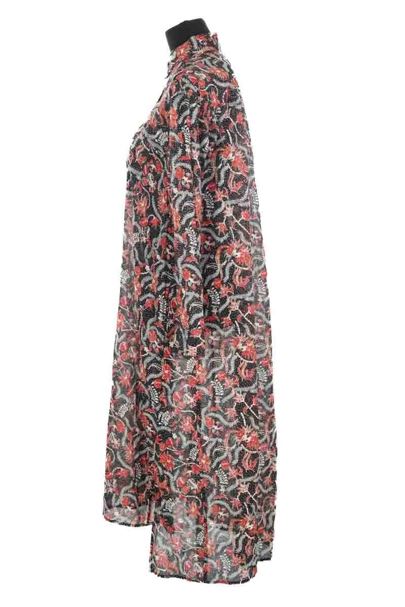 Cotton dress ISABEL MARANT ÉTOILE - SECONDE MAIN Black