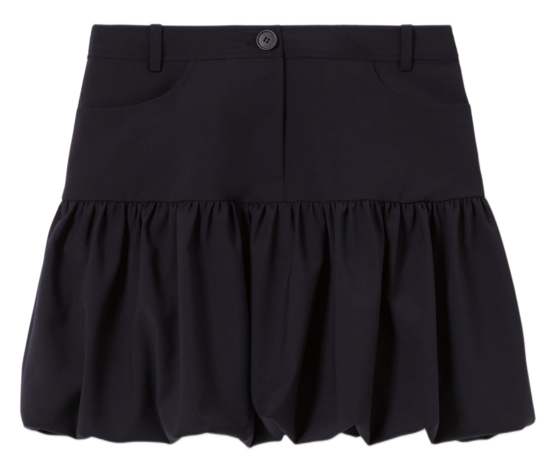 Jupe courte ballon uni  CLAUDIE PIERLOT Bleu