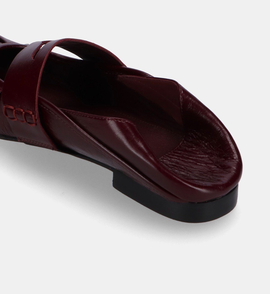 Ballerines en cuir ALOHAS Rouge