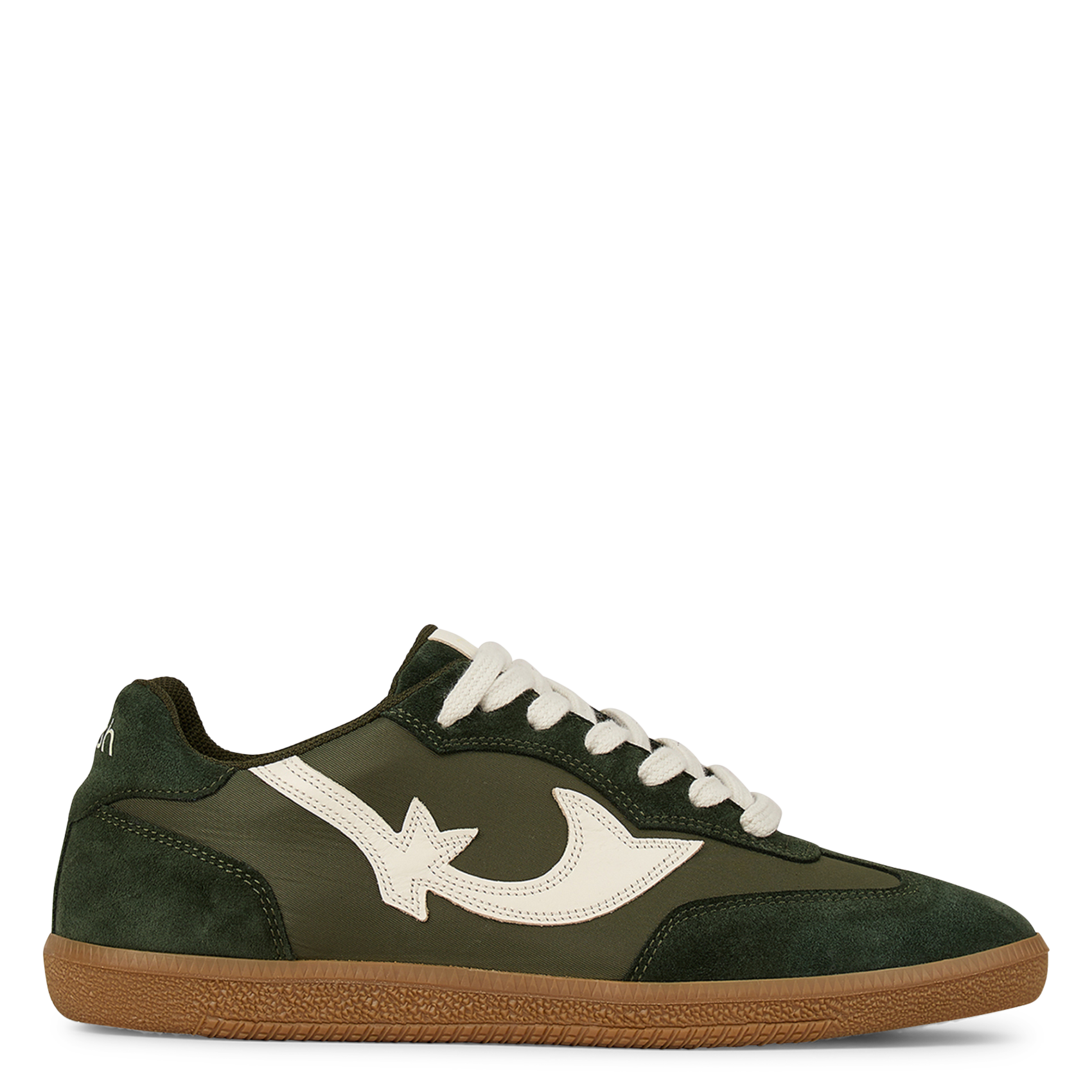 Baskets basses en cuir BA&SH Vert