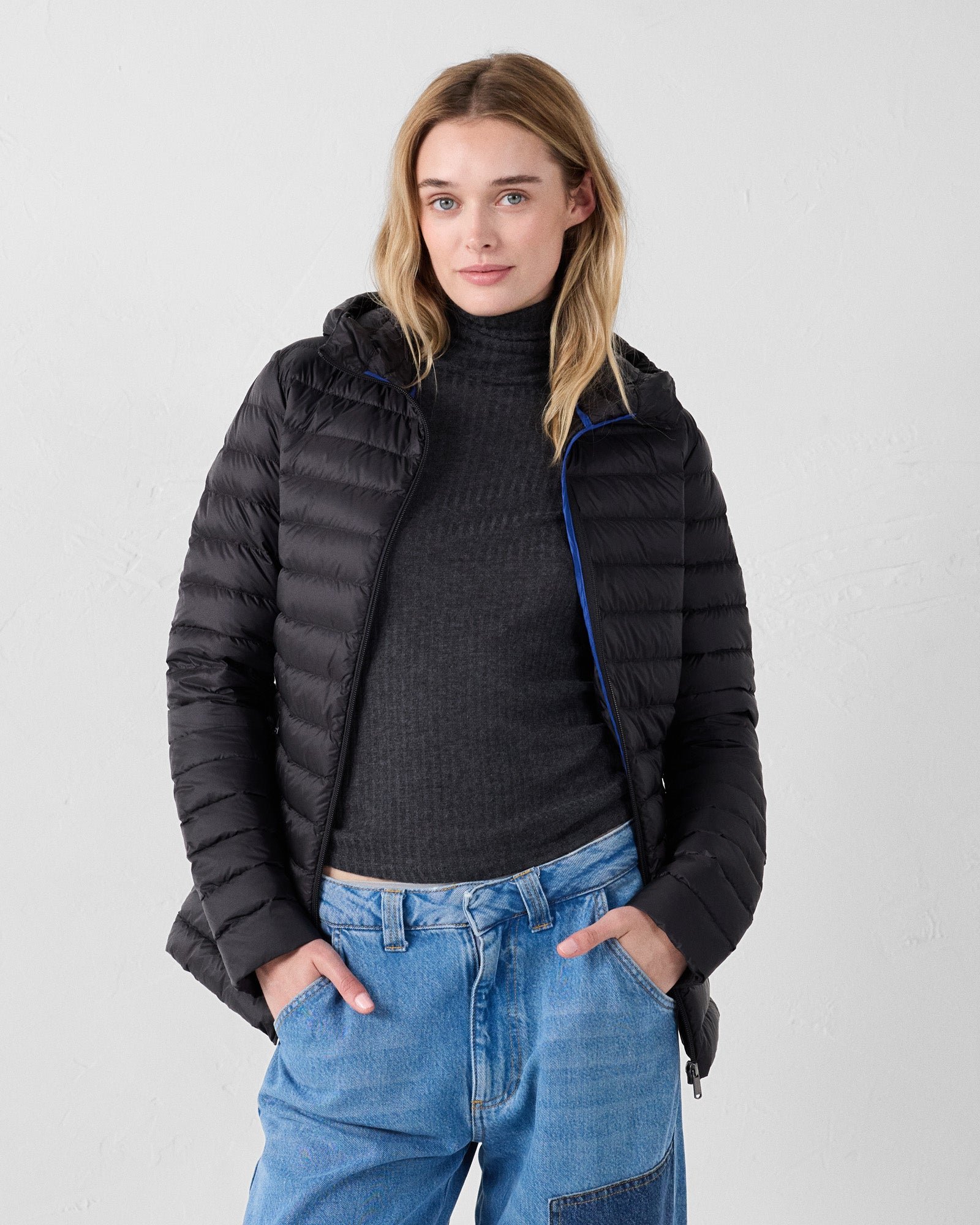 Doudoune mi-longue claudie JOTT Noir