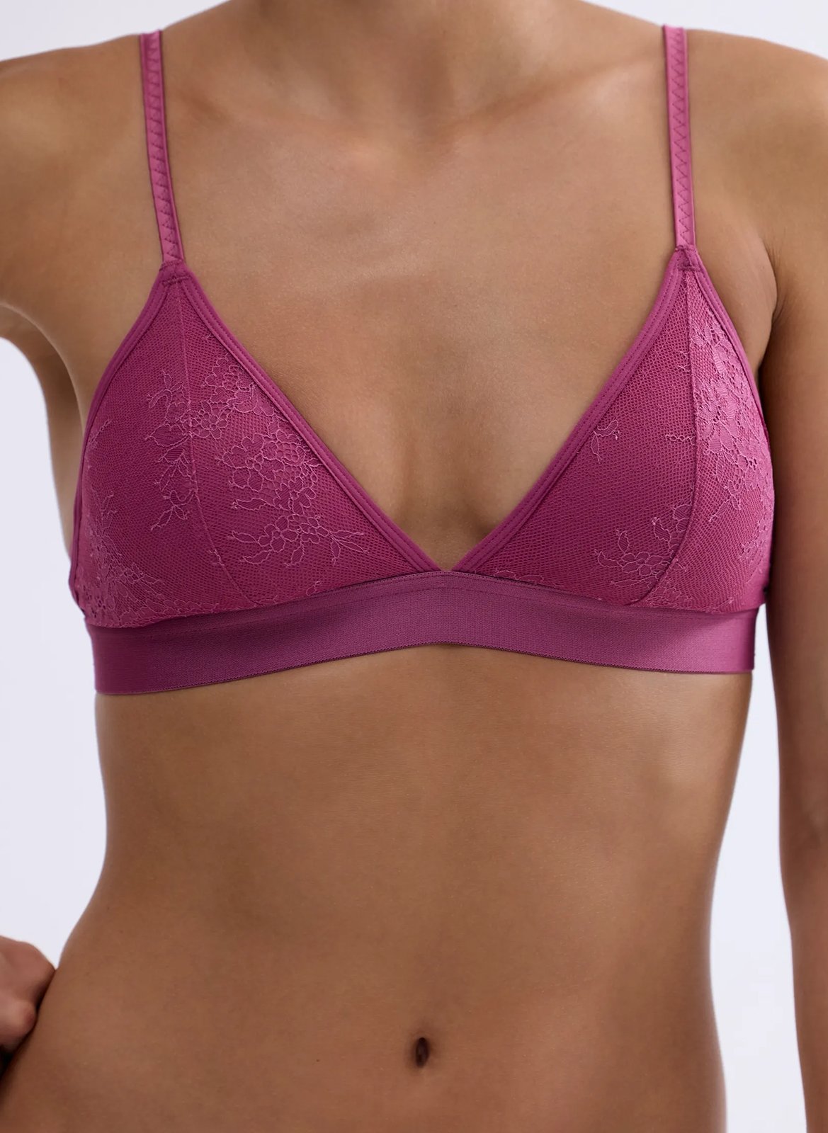 Brassière en dentelle LOVE STORIES Violet