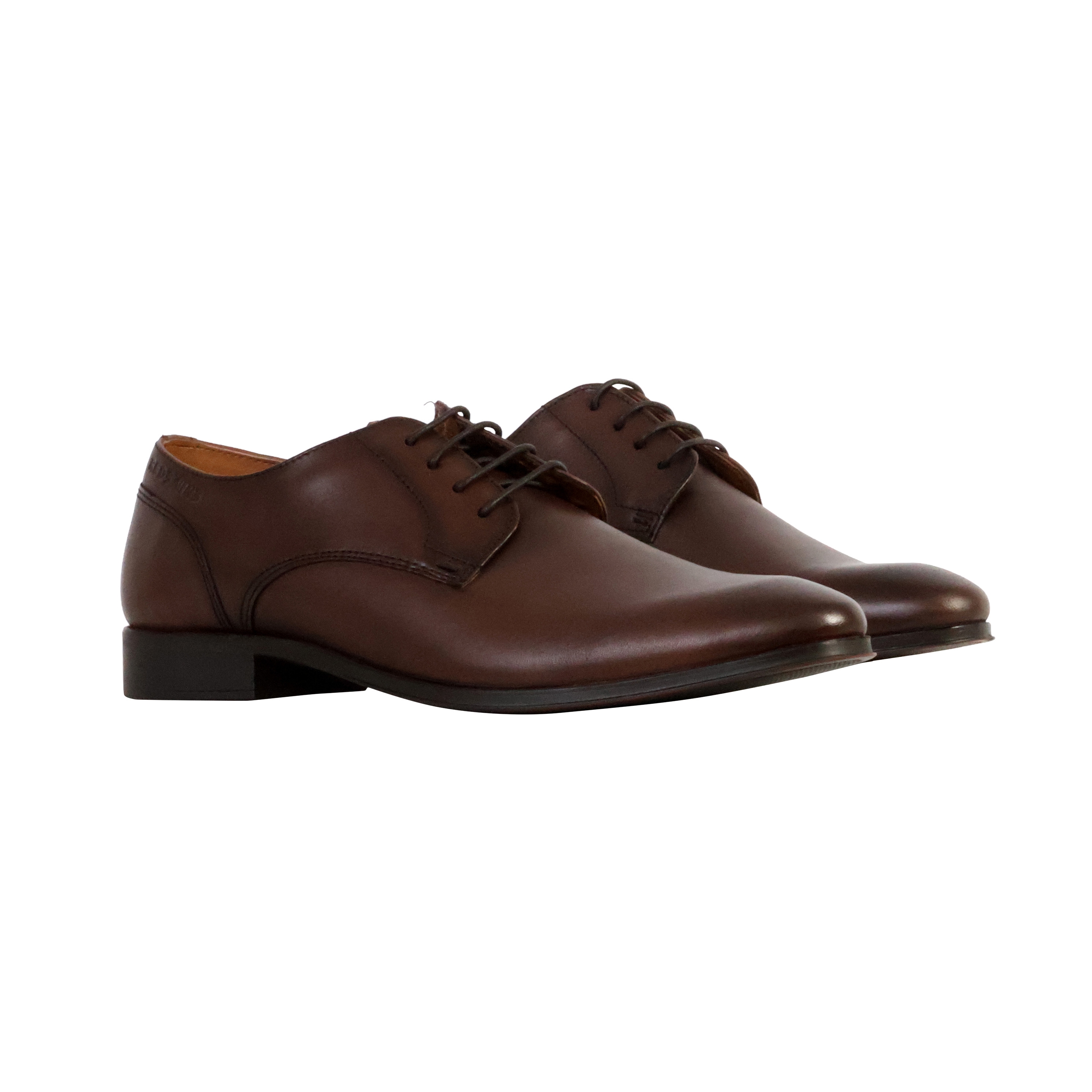 Amador leather derby shoes REDSKINS Brown
