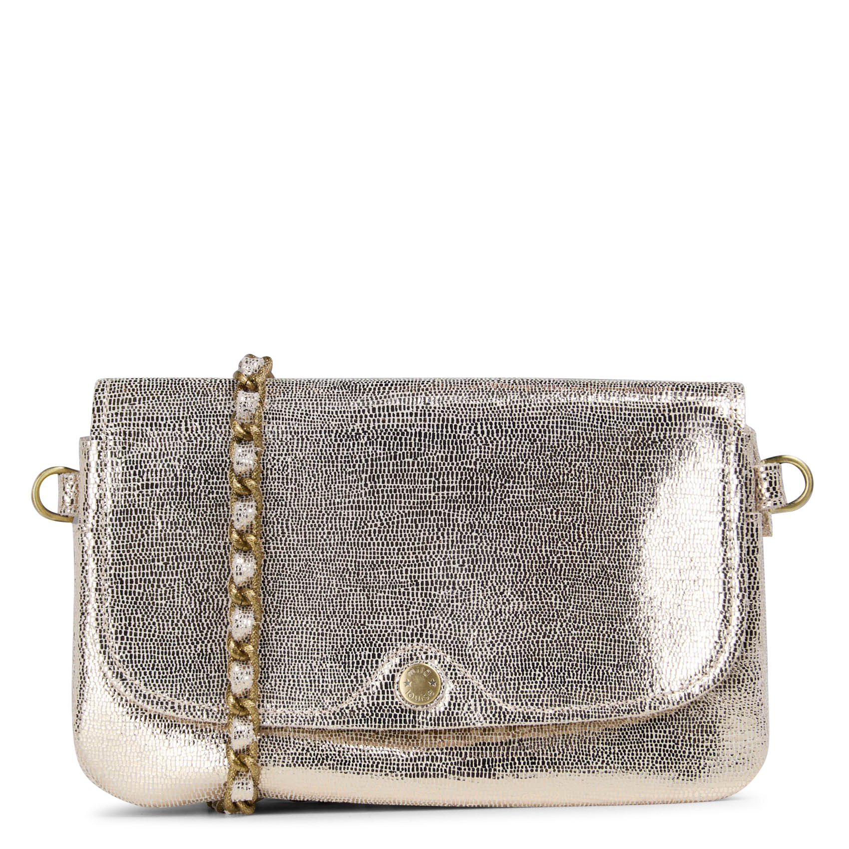 Pochette en cuir MILA LOUISE