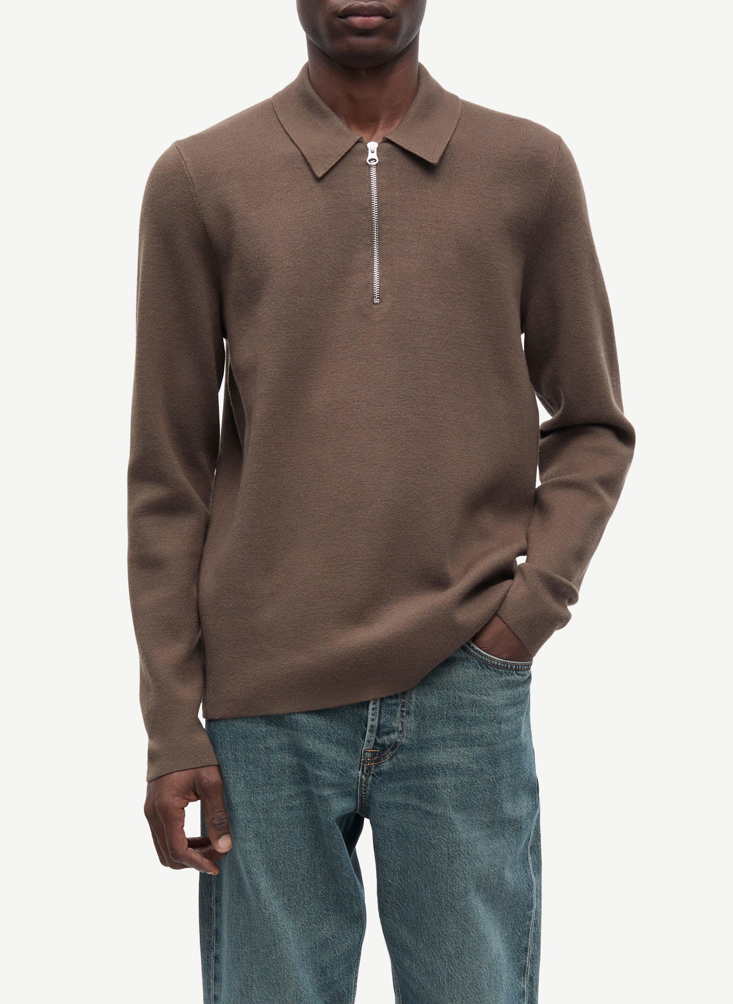 Sweat col classique  SAMSOE SAMSOE